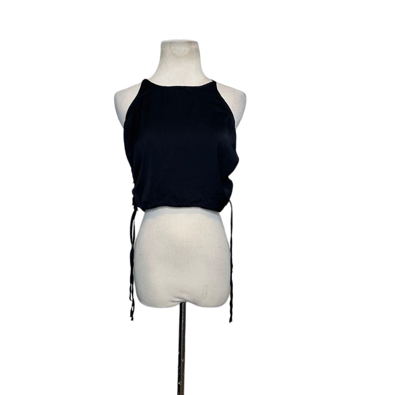 Zara Zara crop tank top with ribbed adjustable sides size Small Size S / US 4 / IT 40 - 9 Thumbnail