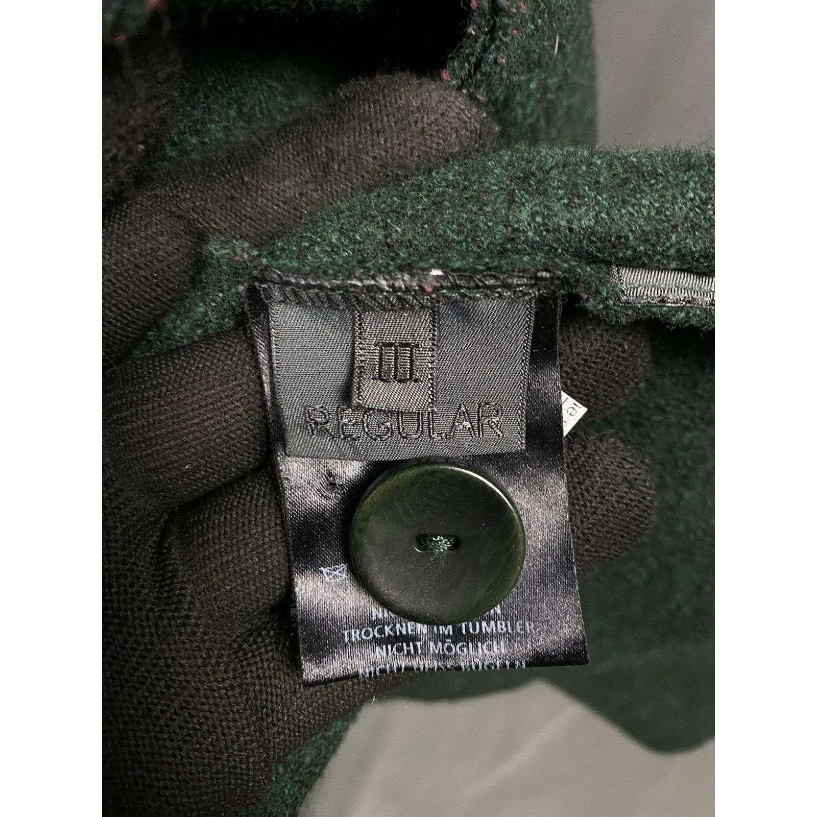OSKA Oska Boiled Wool Women's Green Long Over Coat Size 3 Size M / US 6-8 / IT 42-44 - 12 Thumbnail