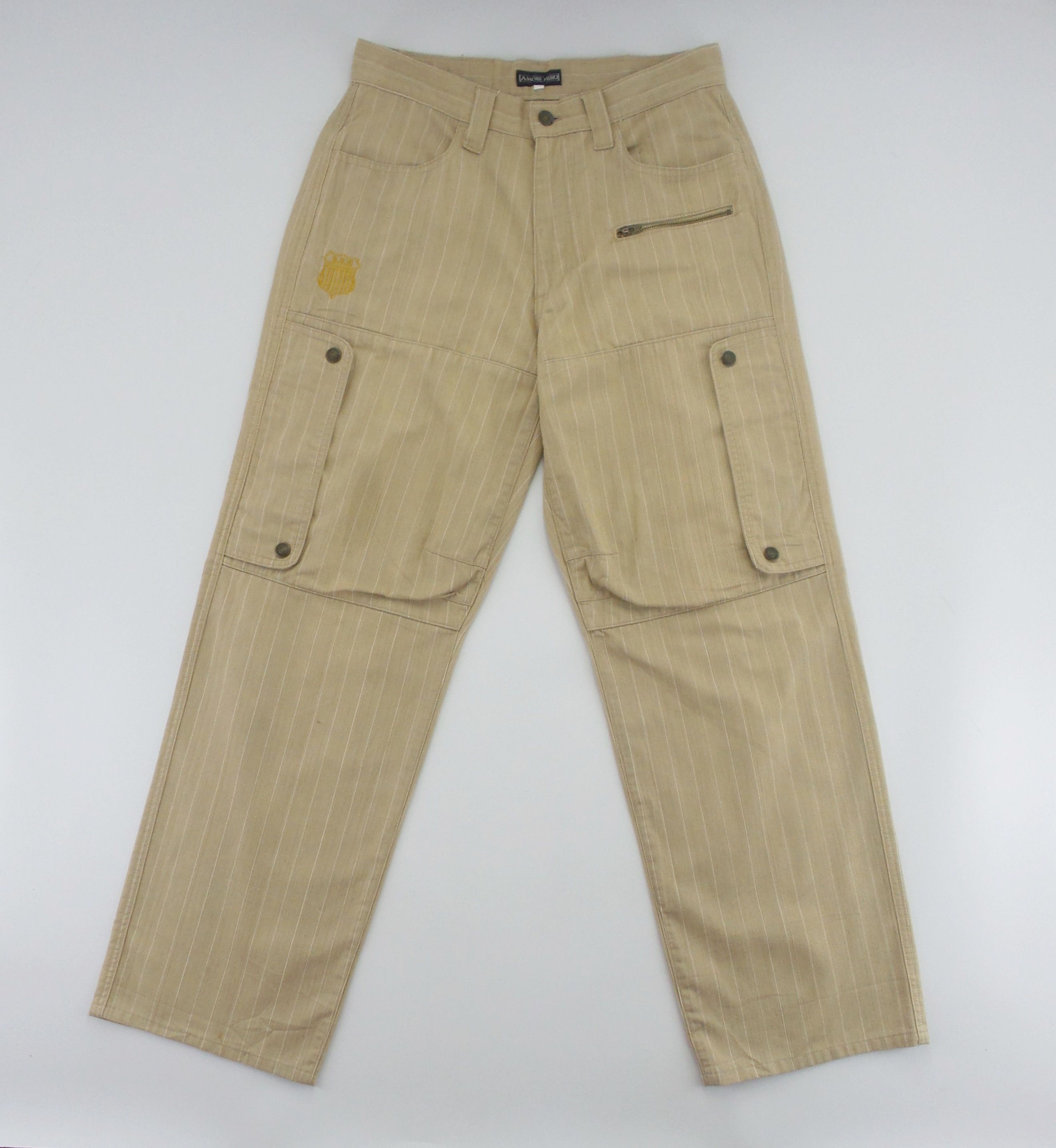 image of Amore Puro Cargo Pants W29Xl30.5 in Beige, Men's