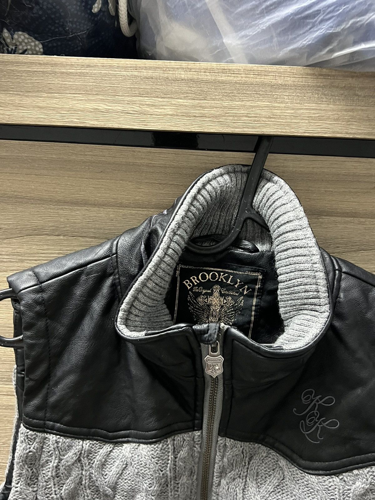 Karl Kani Brooklyn karl kani king of black knit jacket sleeveless Size US S / EU 44-46 / 1 - 3 Thumbnail
