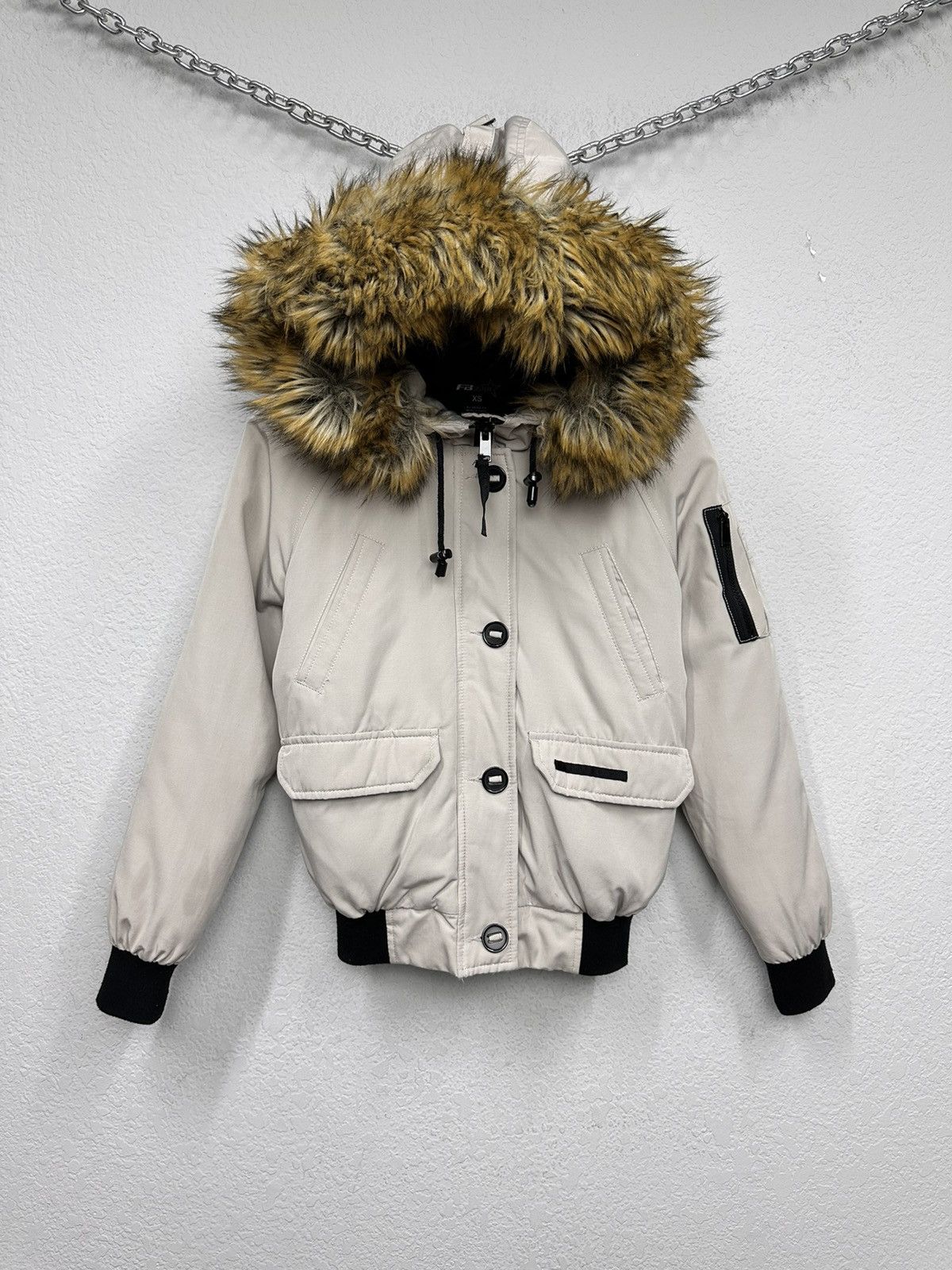If Six Was Nine Vintage Ifsixwasnine Jacket Fur Mexx LGB Y2K Rare Kapital Size XS / US 0-2 / IT 36-38 - 2 Thumbnail