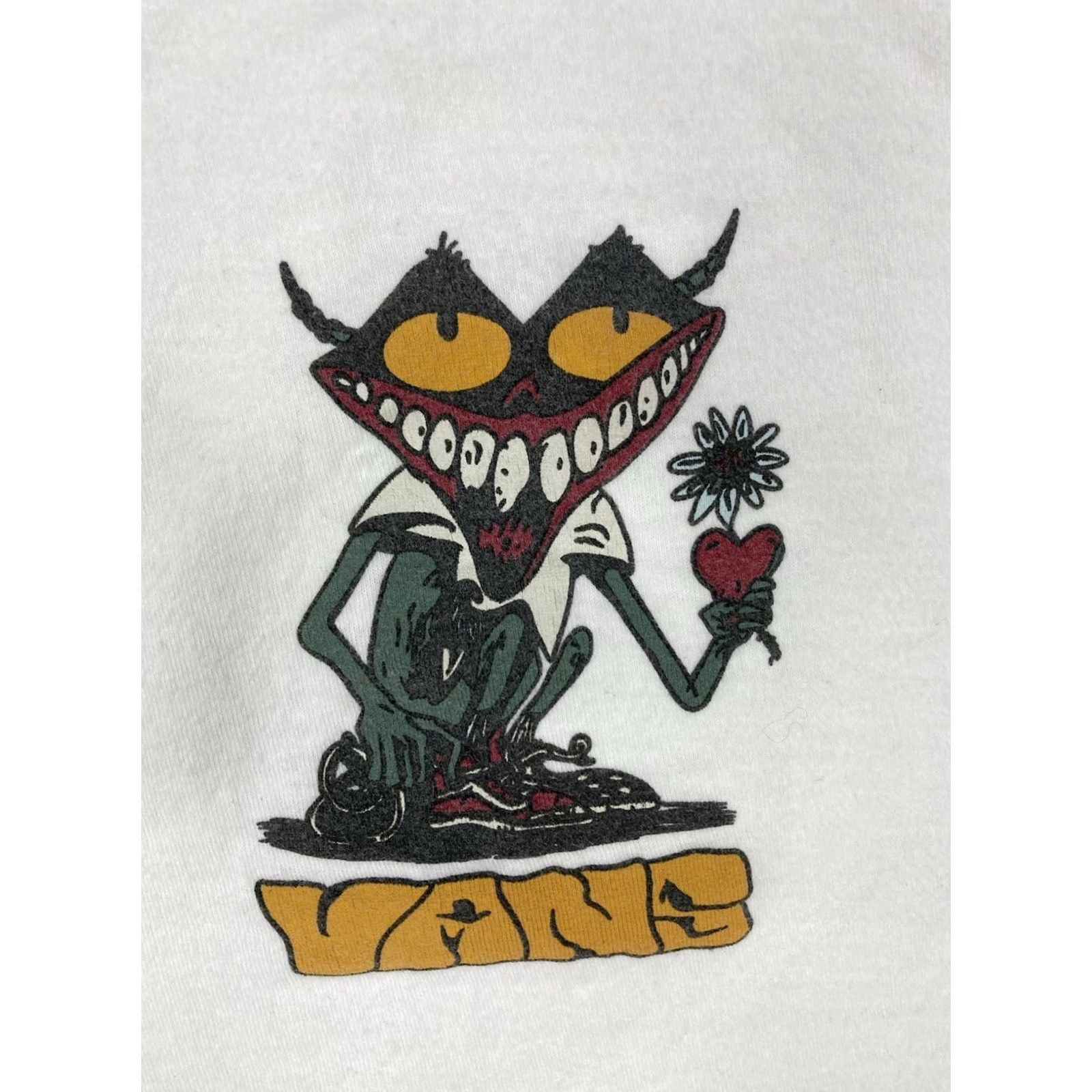 Vans VANS Vestige Graphic T-shirt Men XL White Short Sleeve Shirt Mens XL White Graphic Print Crew Neck Logo All Seasons Summer Spring Fall Winter Vintage? Size US XL / EU 56 / 4 - 2 Thumbnail
