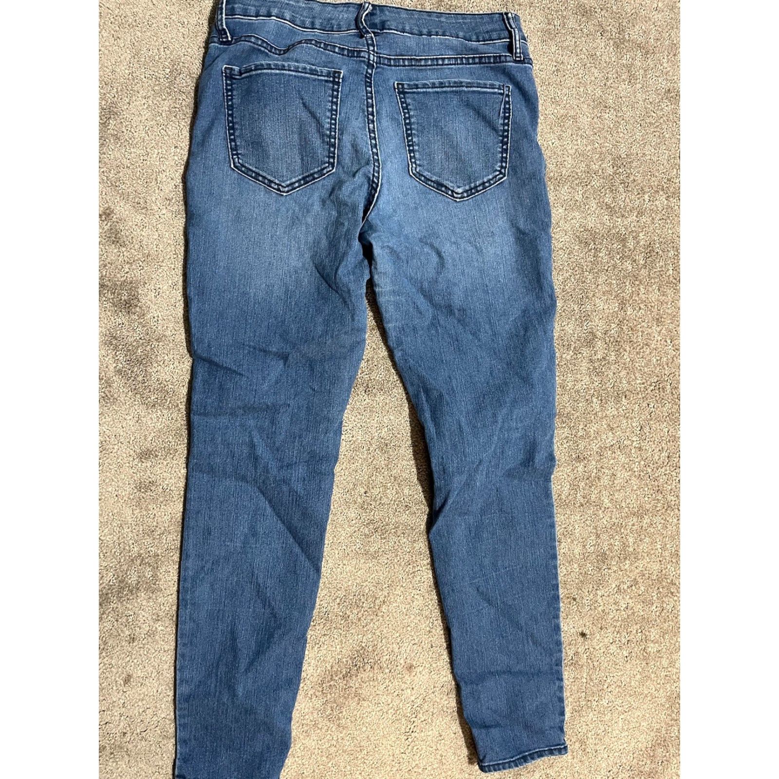 Old Navy Old Navy Jeans Mid Rise Women Regular Stretch Blue 6 Slim Skinny Denim Cotton Polyester Spandex Jeans Womens Size 28" / US 6 / IT 42 - 4 Thumbnail
