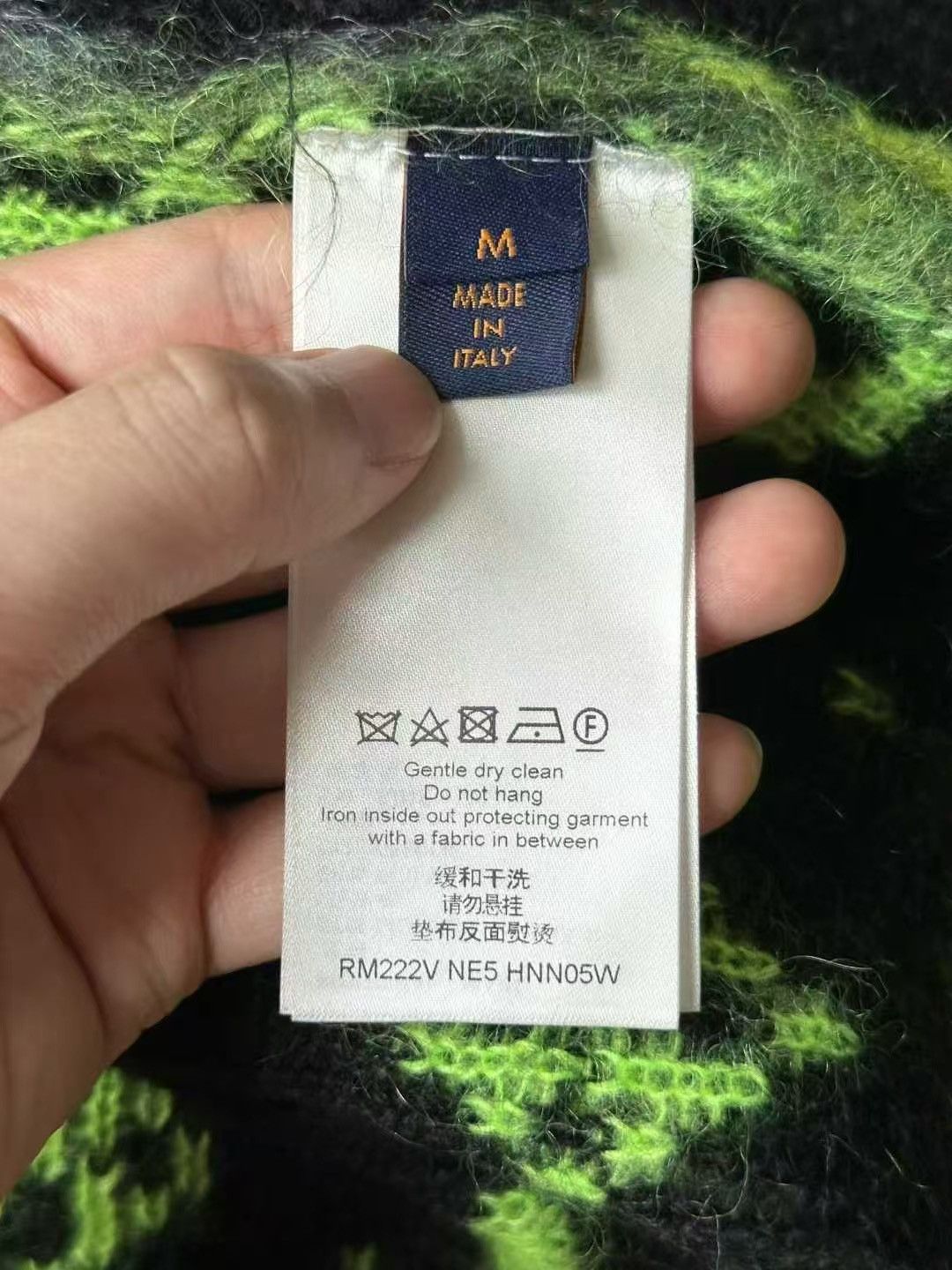 Louis Vuitton Louis Vuitton Virgil Abloh Mohair Monogram Cardigan Size US M / EU 48-50 / 2 - 4 Thumbnail