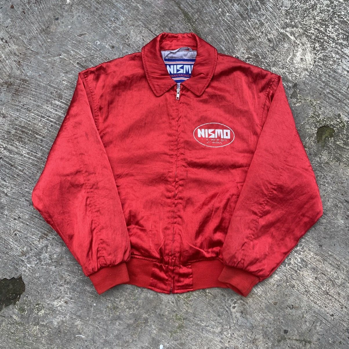 Vintage Vintage Nismo Nissan Racing Team Old Logo Bomber Jacket Size US M / EU 48-50 / 2 - 15 Thumbnail