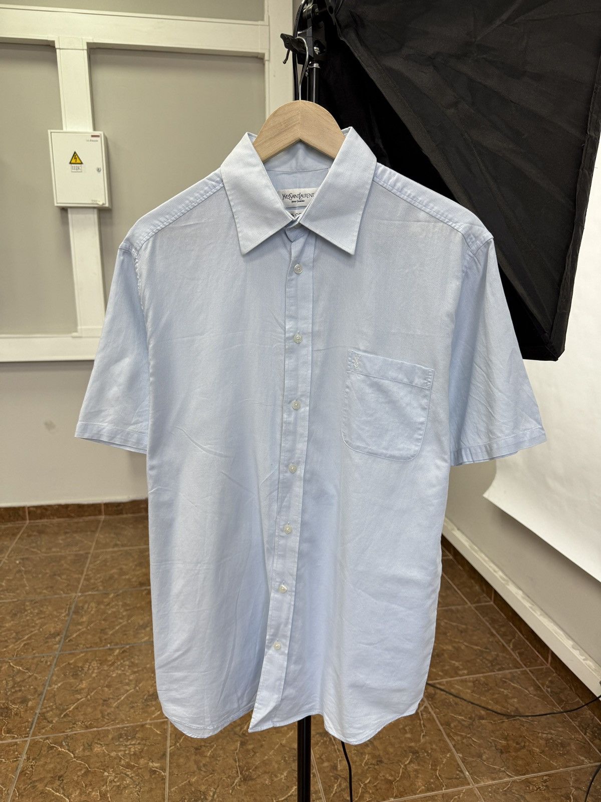 Yves Saint Laurent Vintage 90s Yves Saint Laurent YSL Shirt Rare Retro Hype Y2K Size US L / EU 52-54 / 3 - 1 Thumbnail