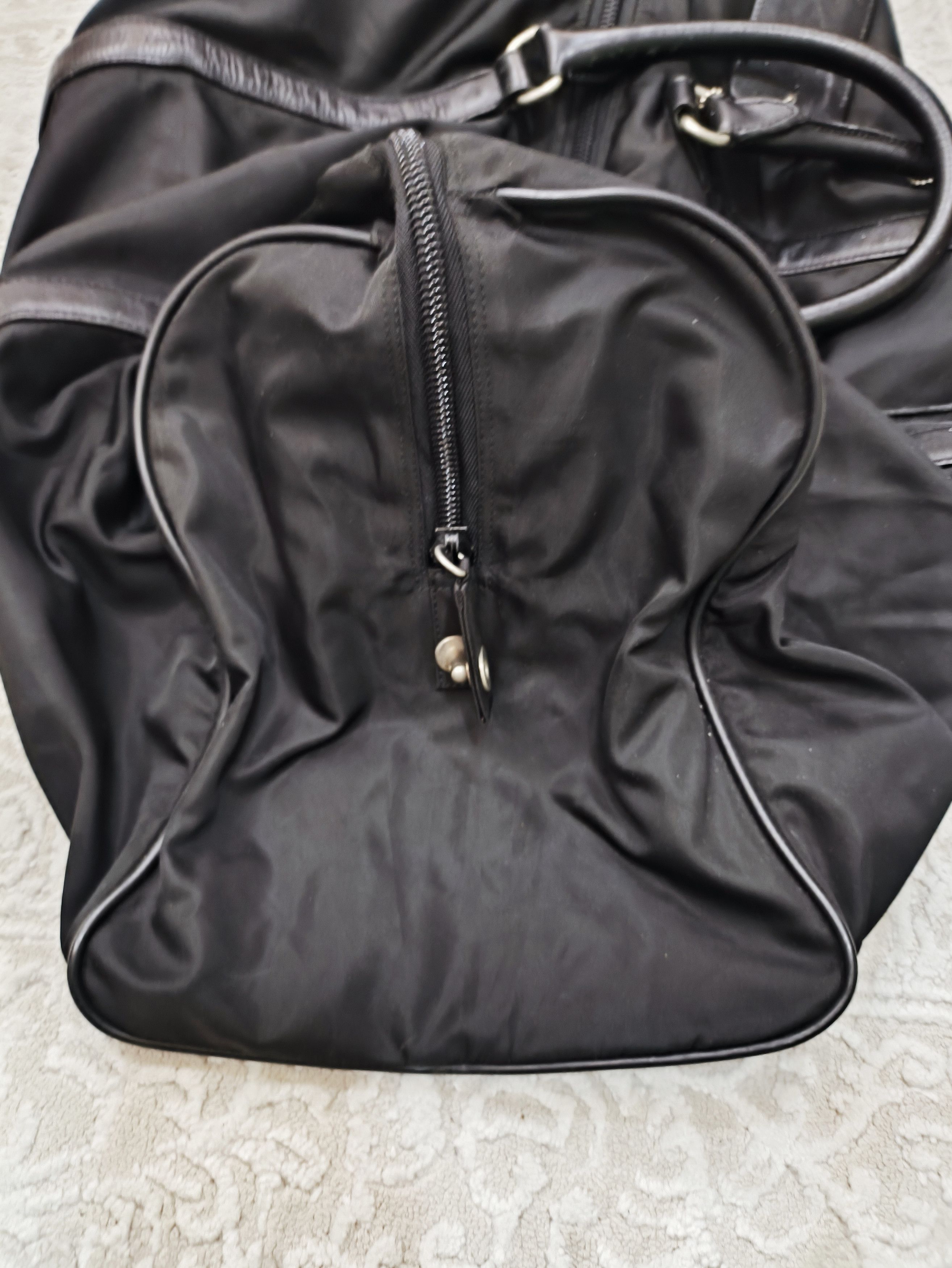 Prada Prada Tessuto Nylon Black Travel Bag Size ONE SIZE - 3 Thumbnail