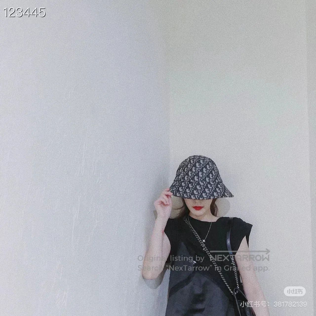 Dior Dior Full Logo Reversible Bucket Hat. Size ONE SIZE - 5 Thumbnail
