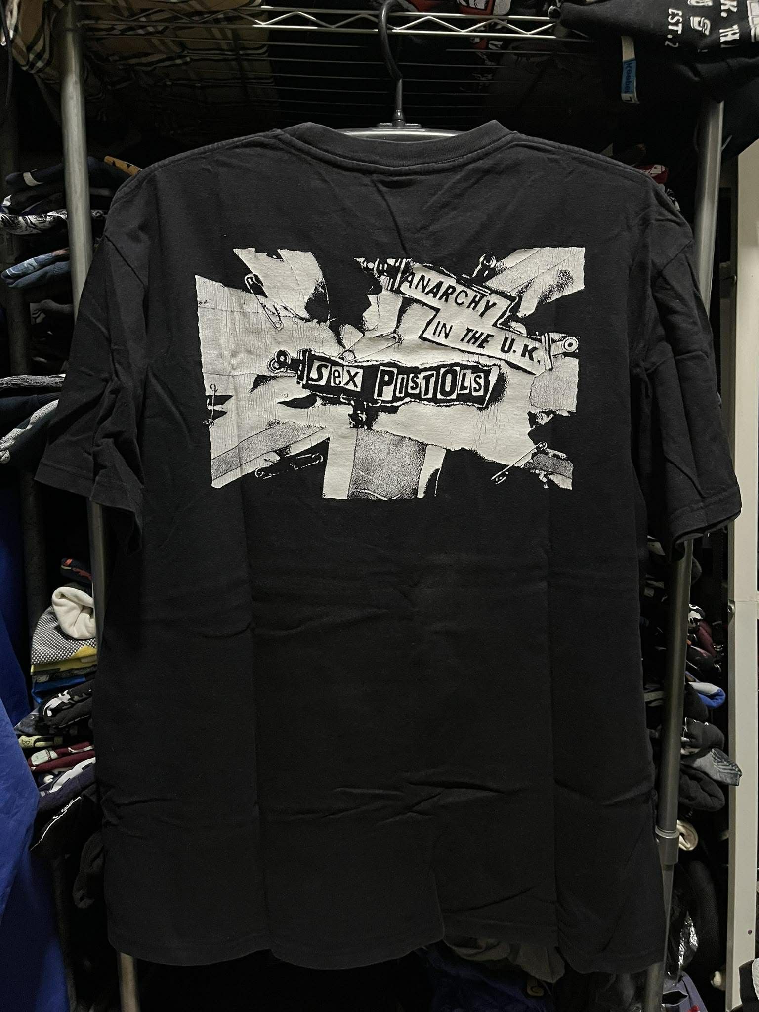 Band Tees Sex Pistols Anachy in The UK Punk Rock Band Tee Size US XL / EU 56 / 4 - 2 Thumbnail