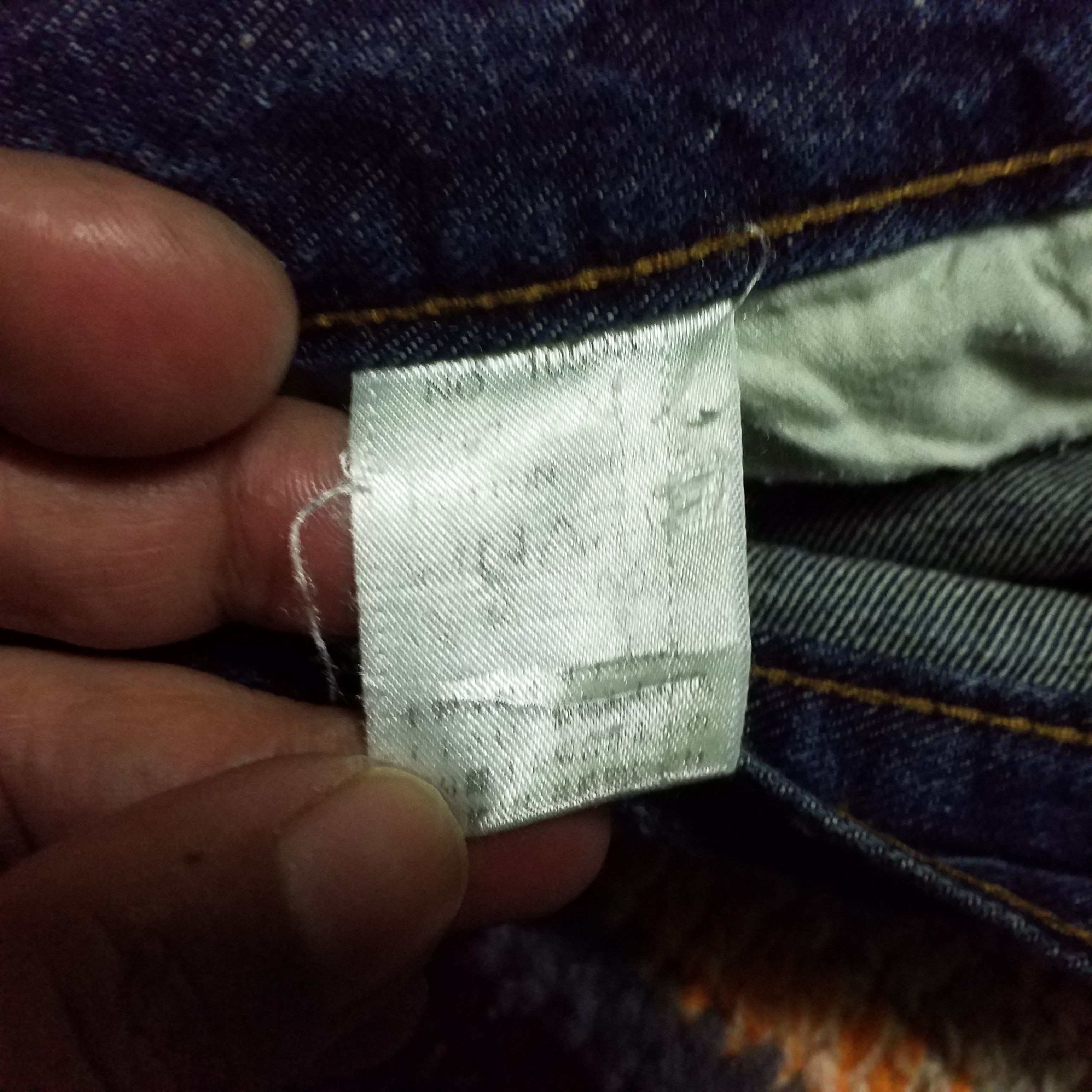 Japanese Brand DENIM SKULL IN LOVING PATCHWORK DESIGN VERY NICE UNISEX Size 36" / US 14 / IT 50 - 9 Thumbnail