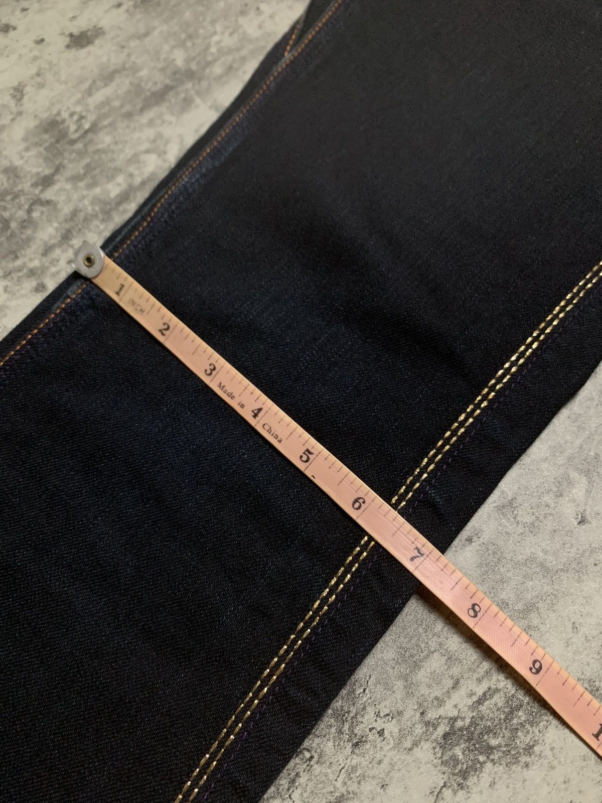 Tornado Mart Y2K Brappers Japanese Dark Indigo Flare ifsix Vkei Style Size 29" - 16 Thumbnail