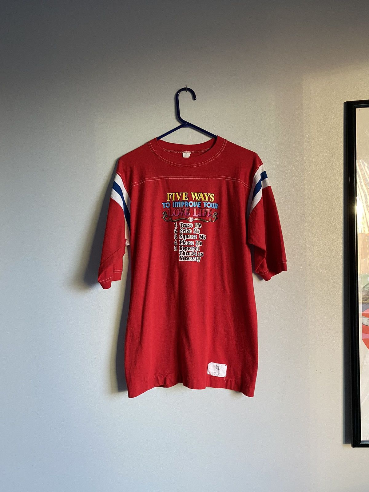 Vintage 90’s capped sleeve graphic tee Size US XL / EU 56 / 4 - 1 Thumbnail