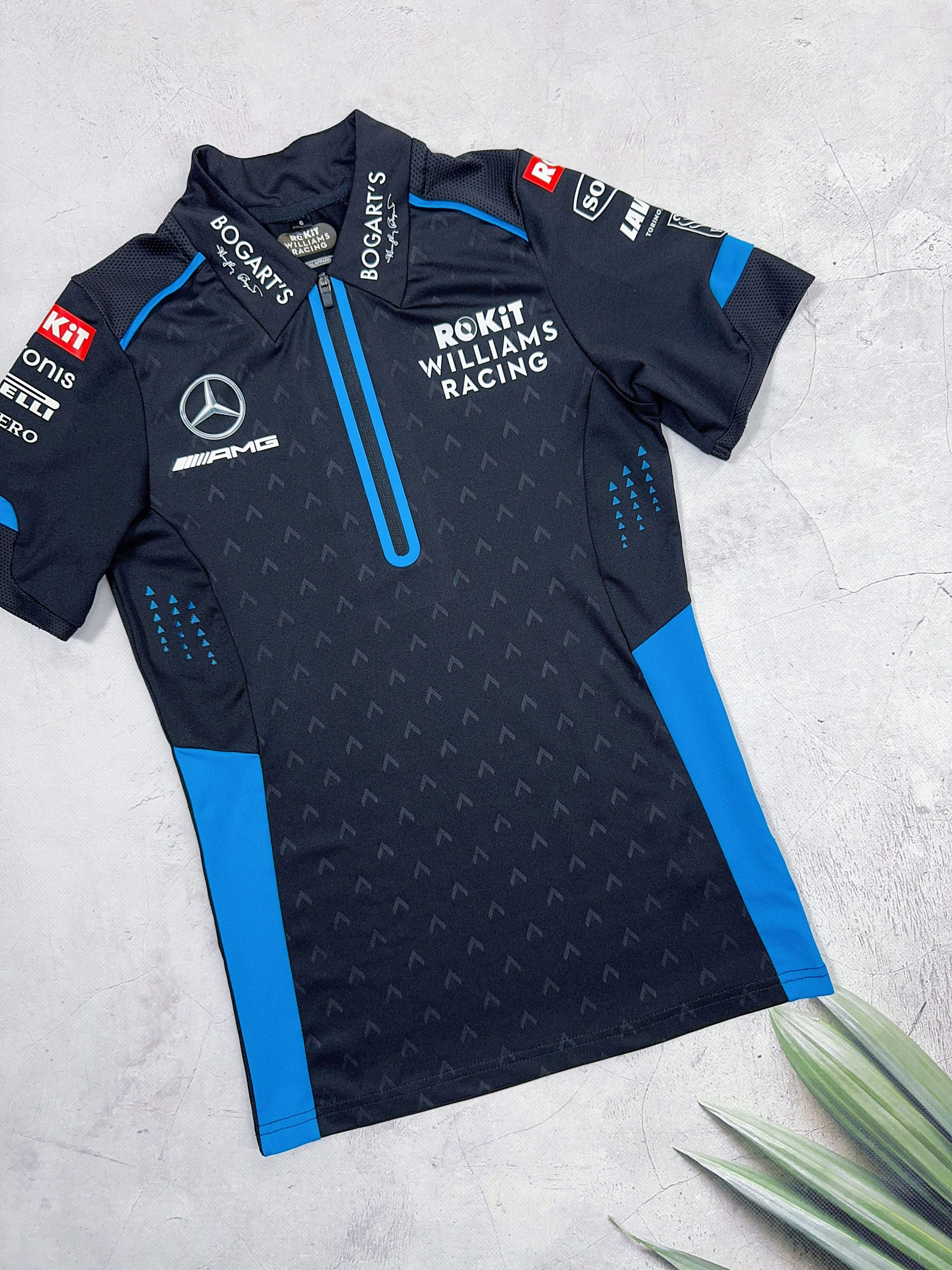 Formula 1 × Rokit AMG Mercedes-Benz Bogarts F1 Rokit Williams T-Shirt Woman Size M / US 6-8 / IT 42-44 - 13 Thumbnail