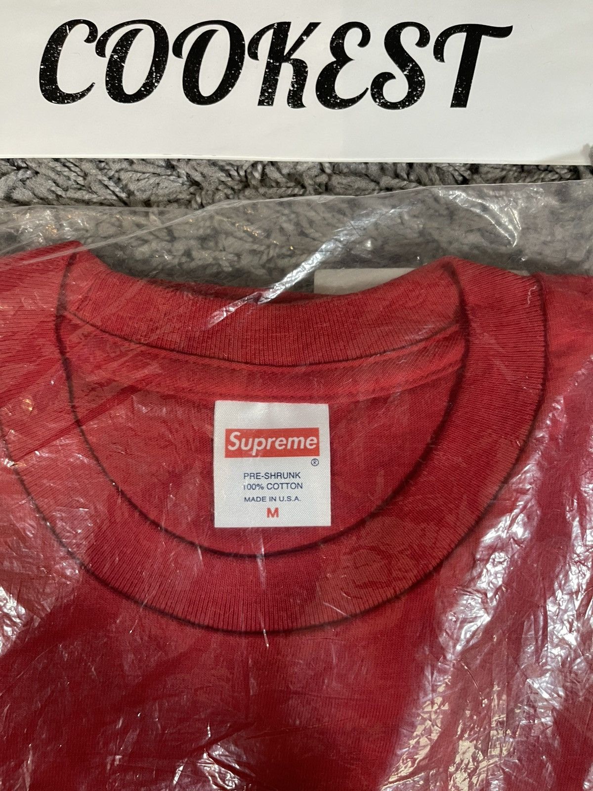 Supreme 2015SS Supreme Neil Young Photo Tee Red Size US M / EU 48-50 / 2 - 5 Thumbnail