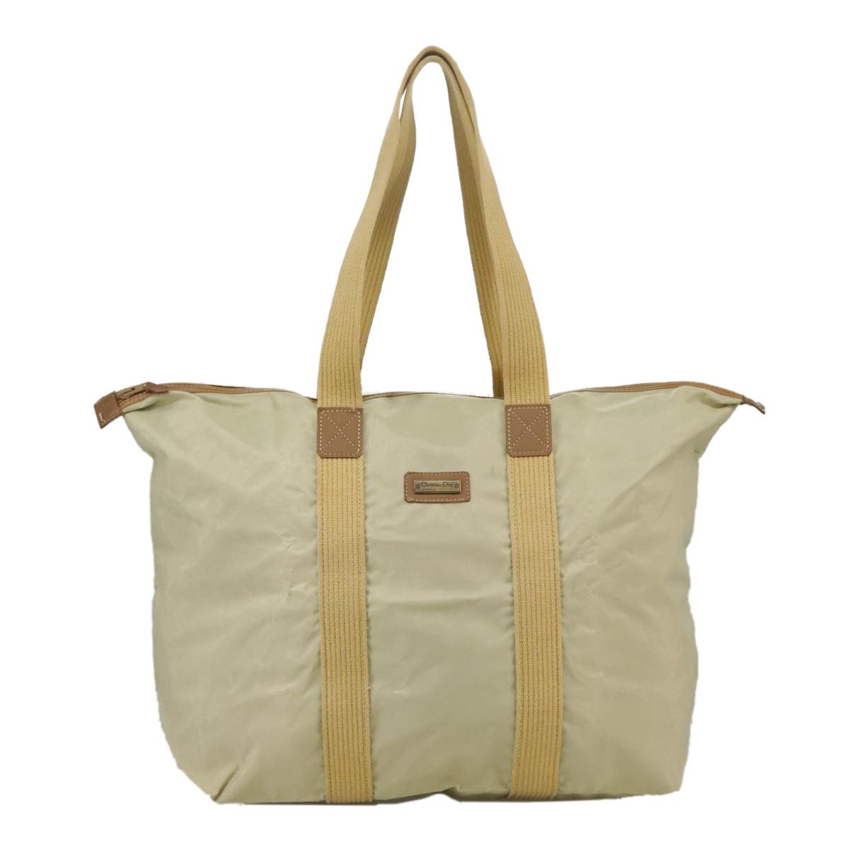 Dior Beige Synthetic Tote Bag (Pre-Owned) Size ONE SIZE - 1 Thumbnail