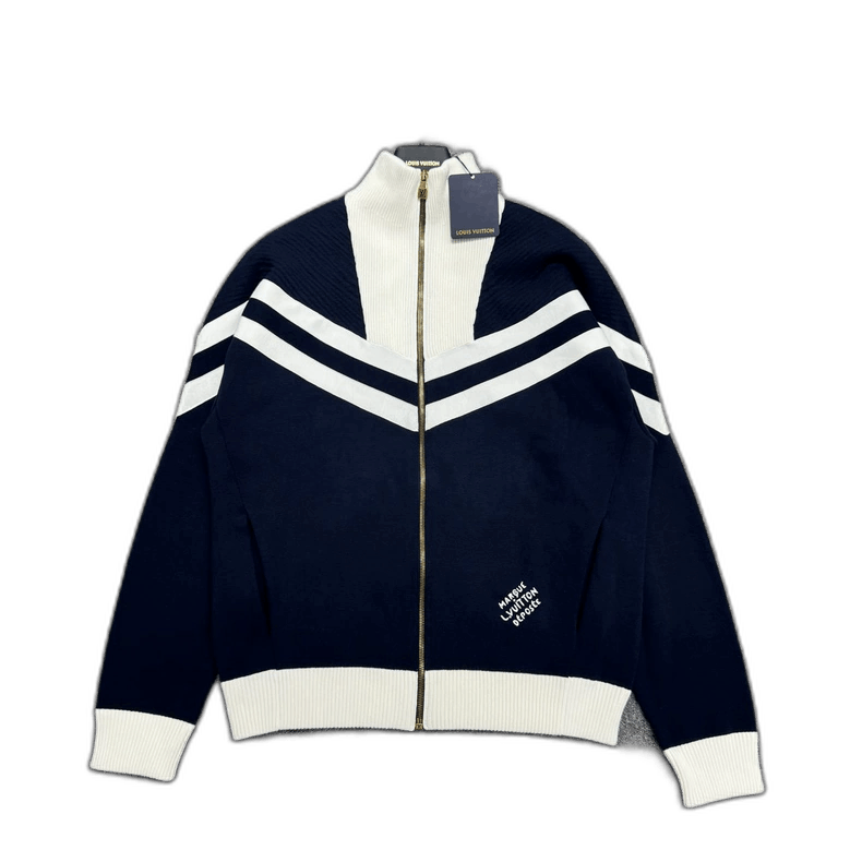 Louis Vuitton Louis Vuitton SS25 Knitted Sailor Jacket -2505 Size US M / EU 48-50 / 2 - 1 Thumbnail