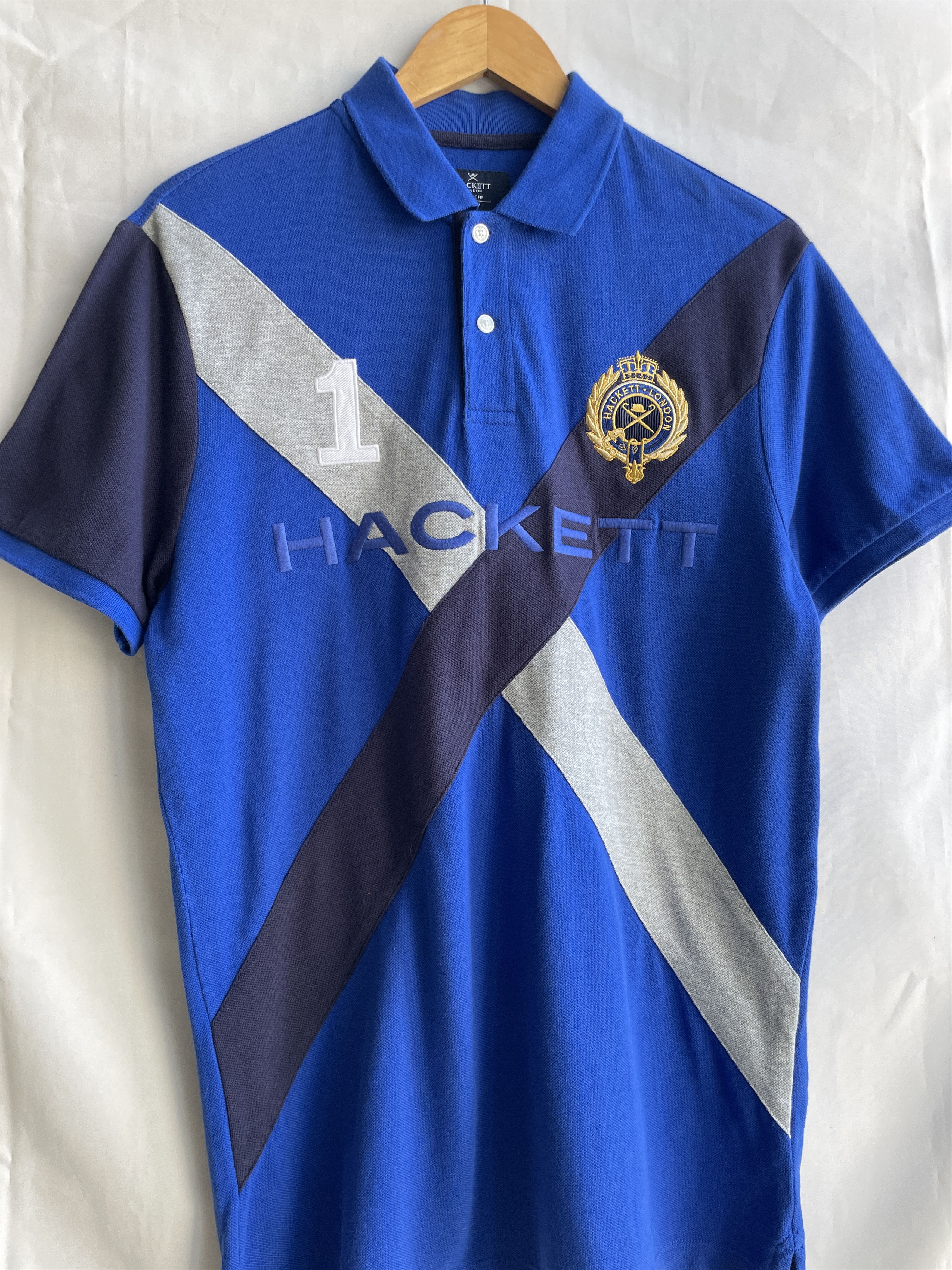 Hackett Hackett Cross Polo T-Shirt Size M Size US M / EU 48-50 / 2 - 4 Thumbnail