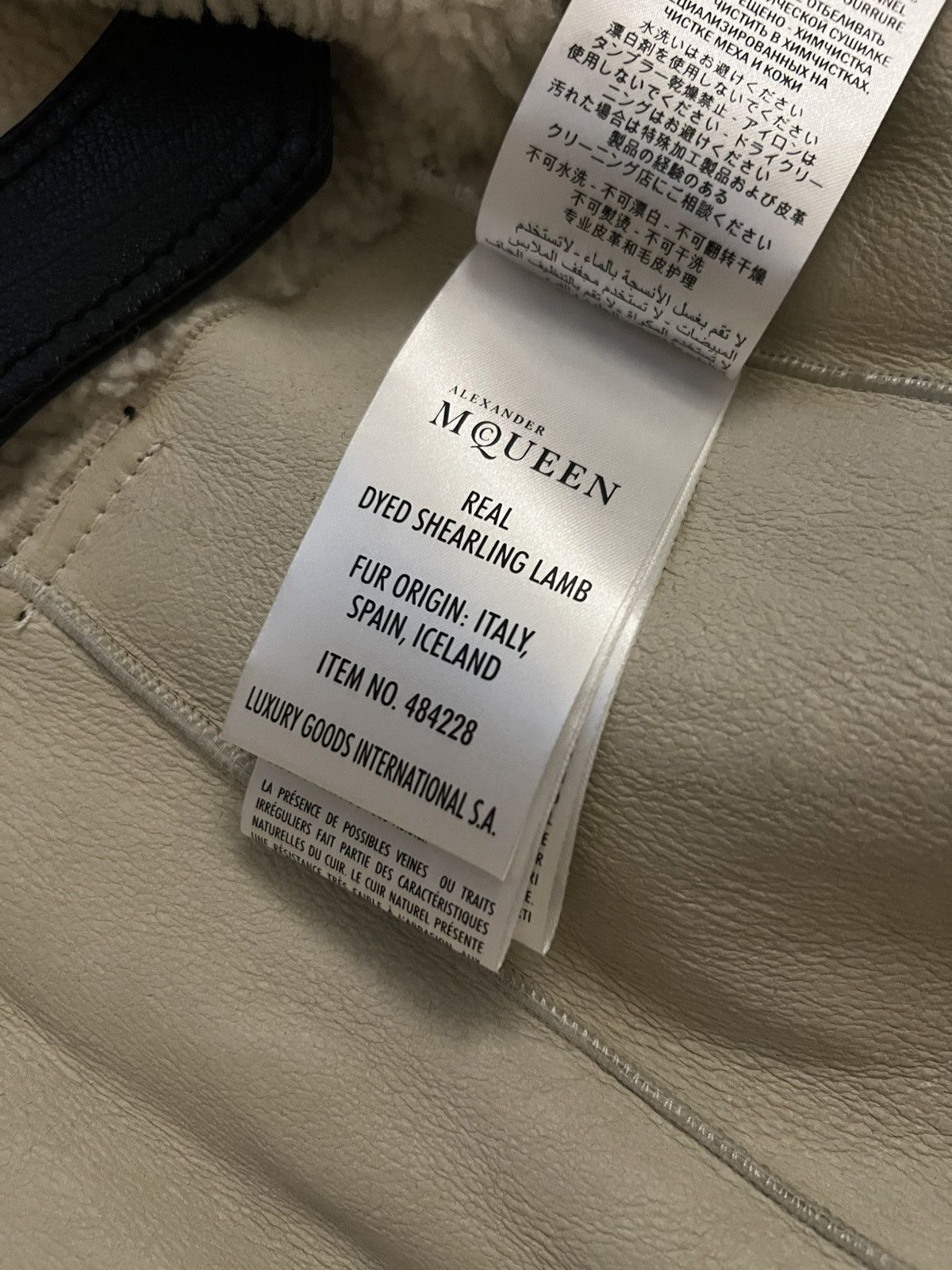 Alexander McQueen Alexander McQueen shearling biker coat Size XS / US 0-2 / IT 36-38 - 10 Thumbnail