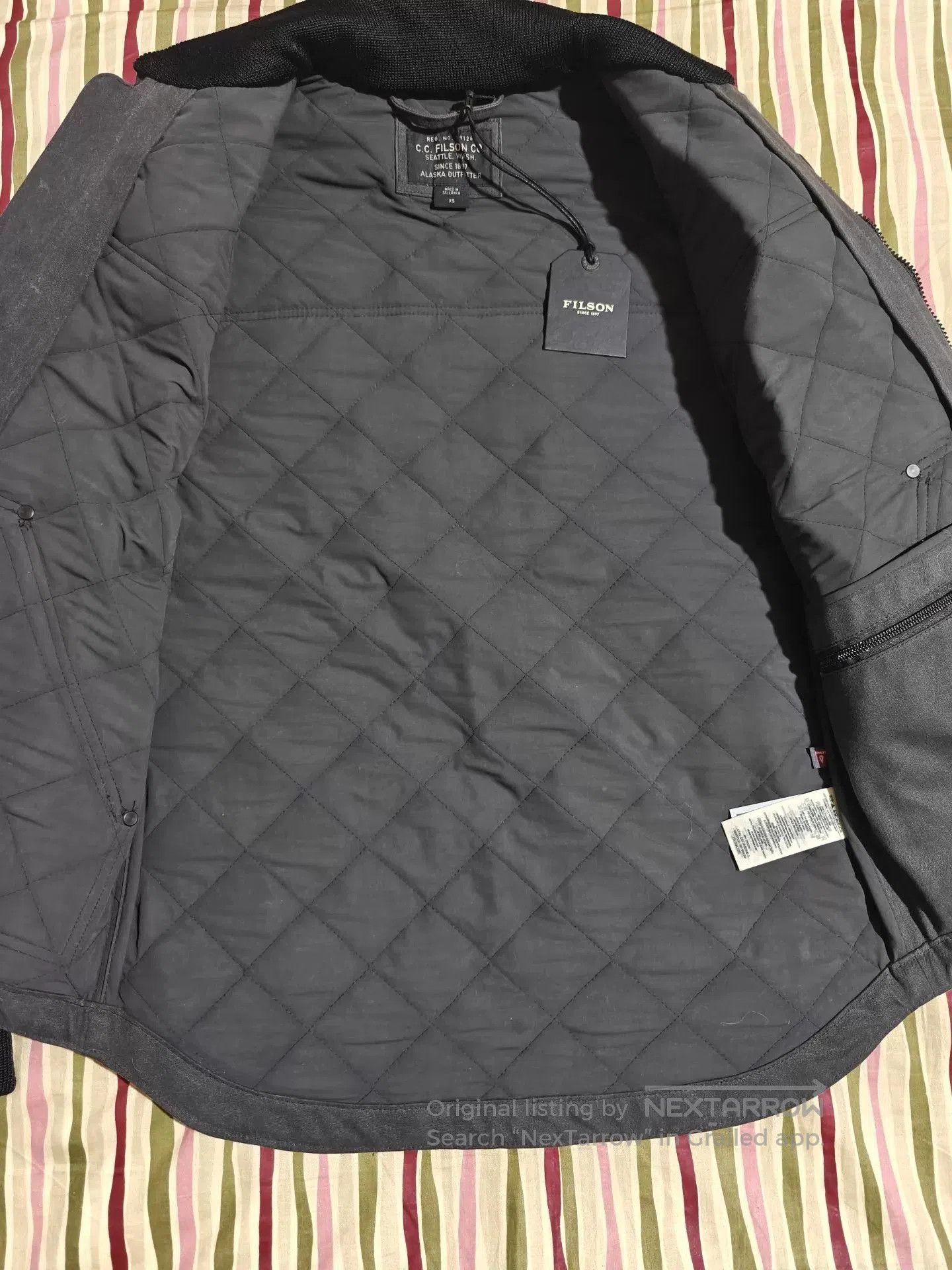 Filson Filson Alcan Quilted Jacket. Size US XS / EU 42 / 0 - 8 Thumbnail