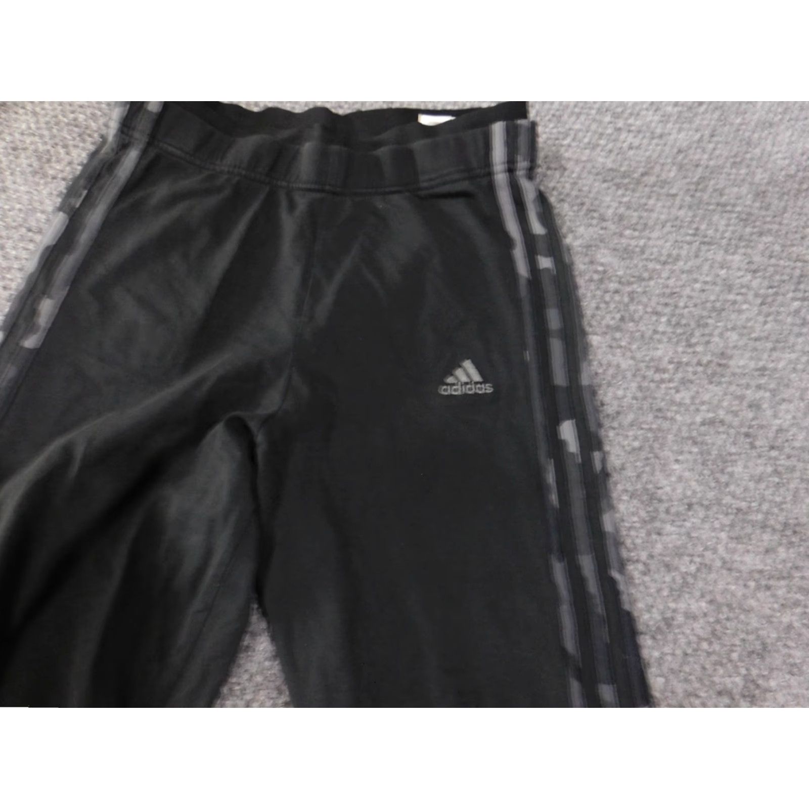 Adidas Adidas Pants Womens Small Black Camouflage Three Stripes Logo Athletic Tight Fit Size 28" / US 6 / IT 42 - 5 Thumbnail