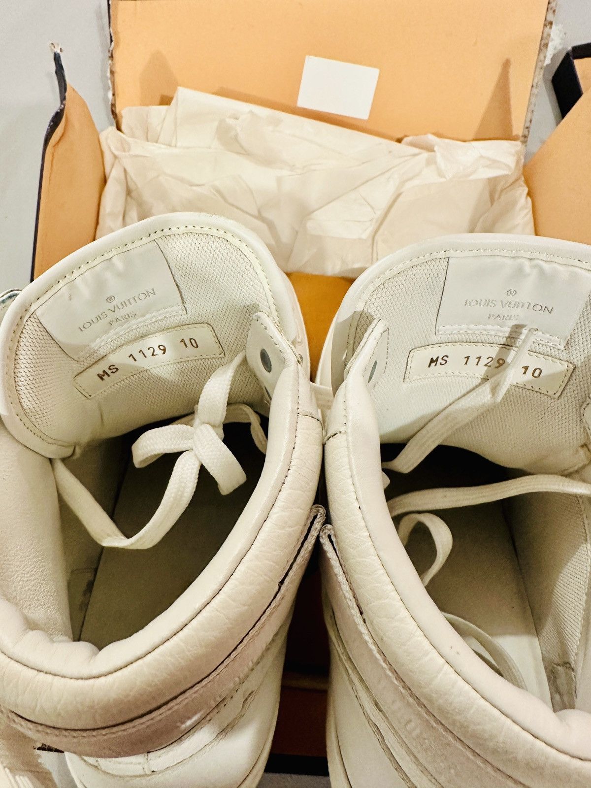 Louis Vuitton Louis Vuitton Rivoli LV Monogram High Top Sneakers Size US 12 / EU 45 - 5 Thumbnail