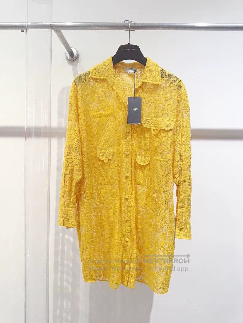 Fendi Logo-emblazoned coat
