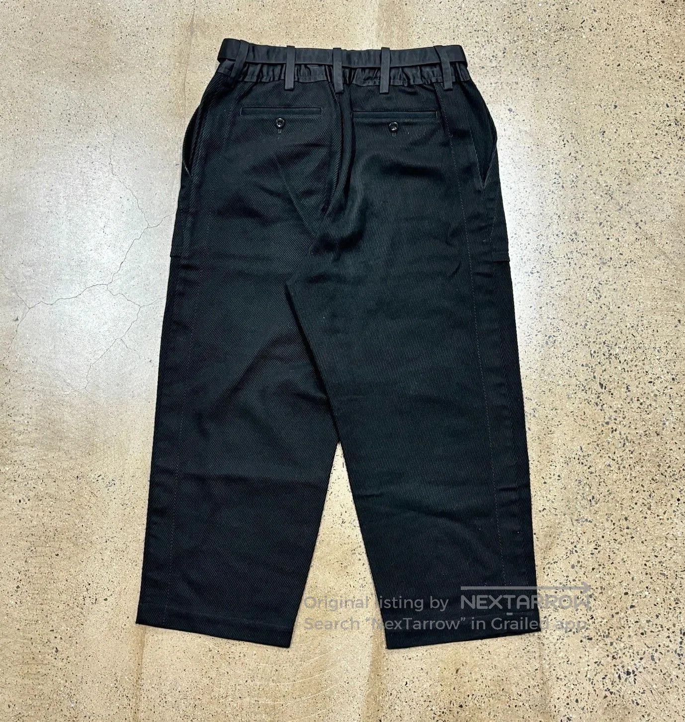 Sacai Sacai Cotton Oxford Cargo Pants. Size US 26 / EU 42 - 2 Thumbnail