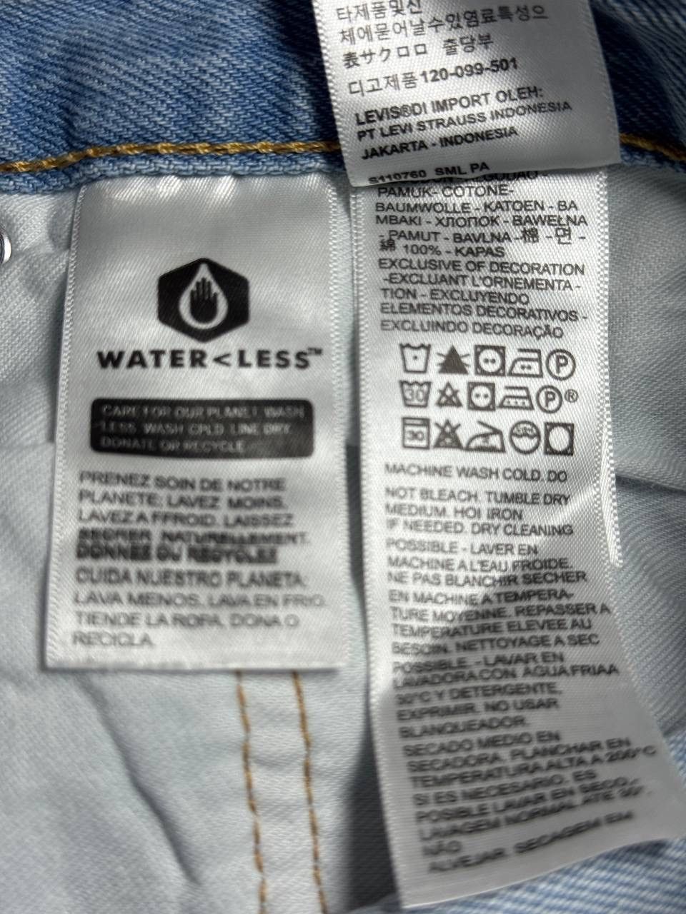 Levi's Levi’s 501 Thermodapt Jeans in Light Blue W36 L32 Size US 36 / EU 52 - 7 Thumbnail