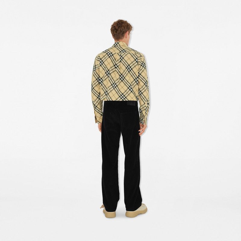 Burberry o1w1db10226 Check Cotton Shirt In Multicolor Size US M / EU 48-50 / 2 - 4 Thumbnail