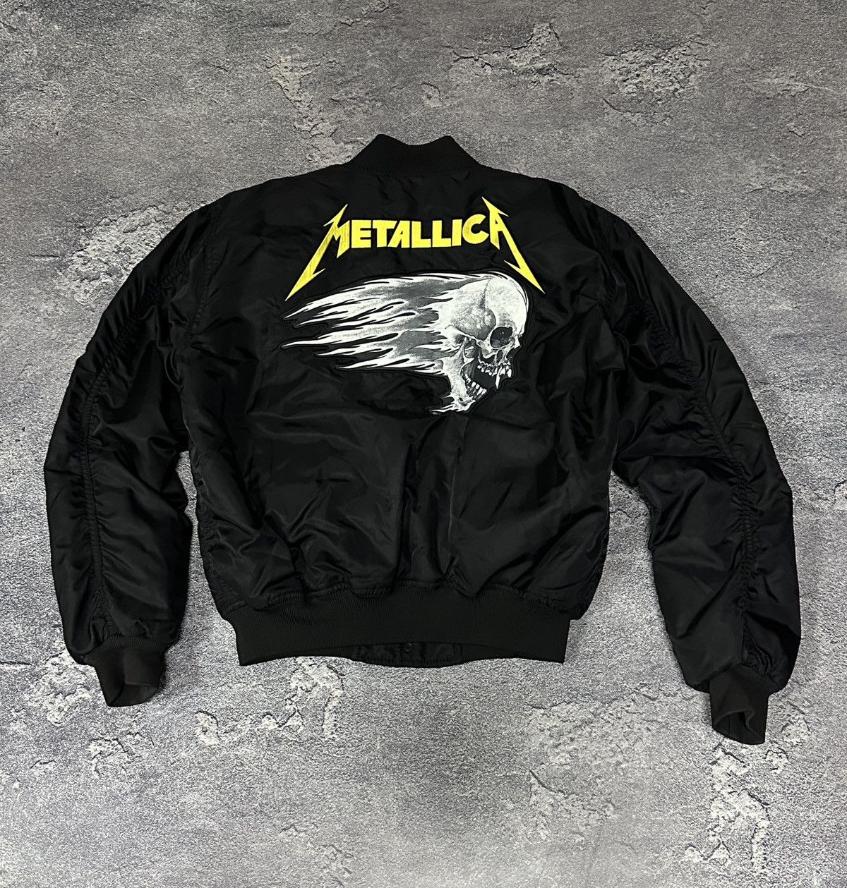Metallica Metallica Selfridges 2017 Pushead Bomber Jacket Black Sz S Size US S / EU 44-46 / 1 - 4 Thumbnail