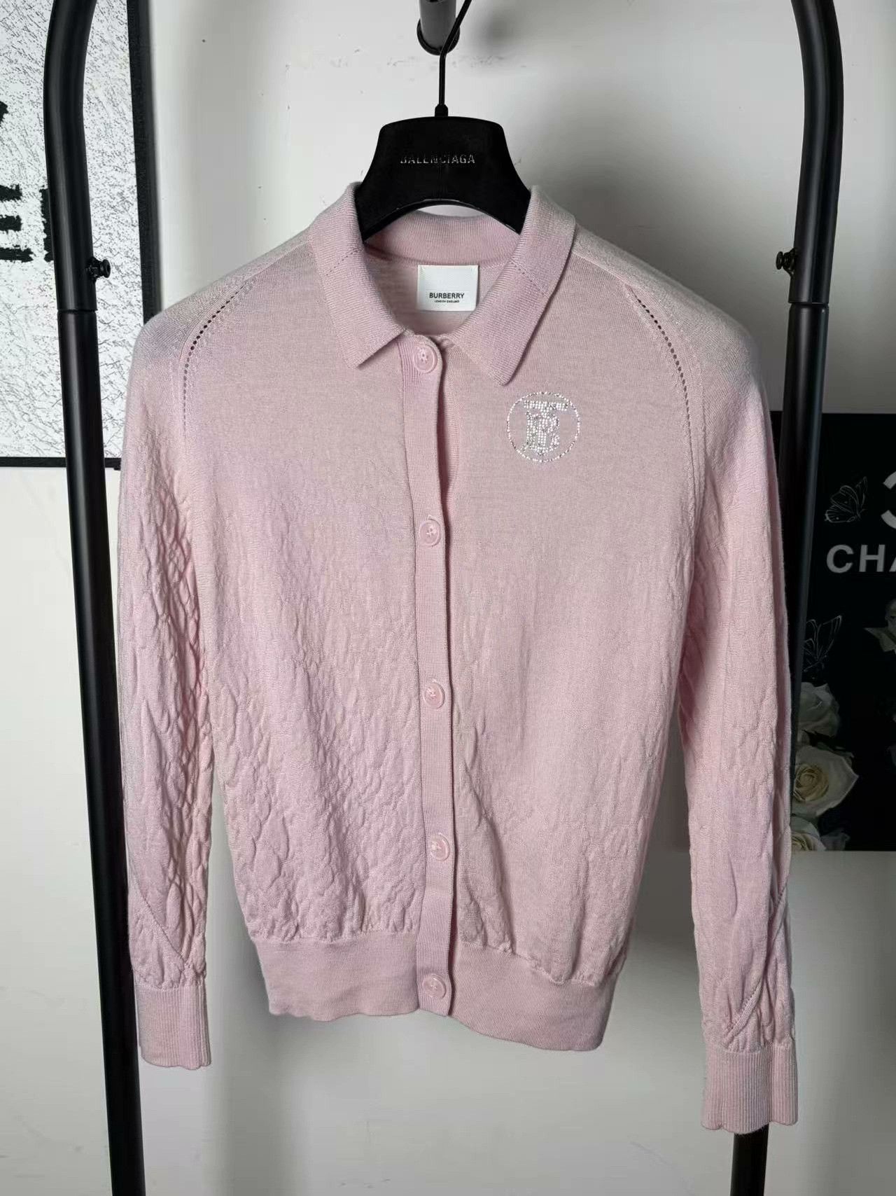 Burberry Burberry Knit Wool White Sweater s Men Size US S / EU 44-46 / 1 - 1 Thumbnail