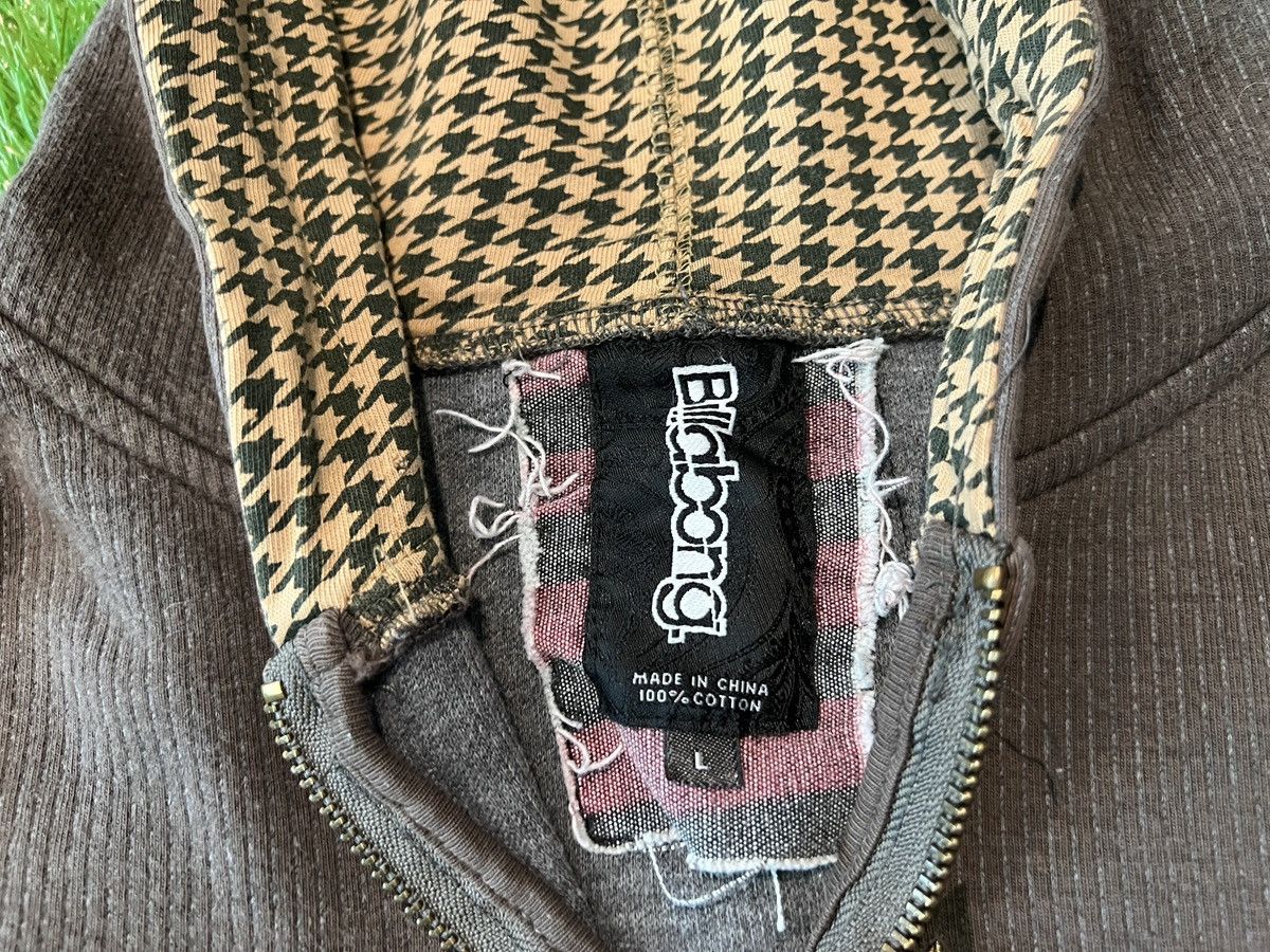Billabong Vintage Brown Y2K Billabong Zip Up Embroidered Logo Hoodie Size US L / EU 52-54 / 3 - 5 Thumbnail