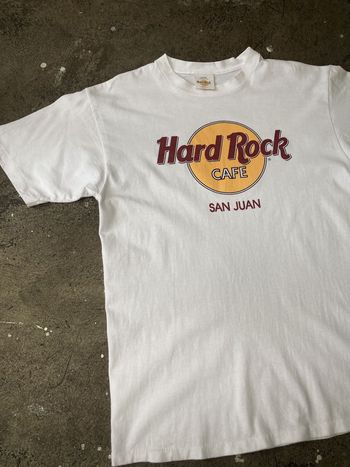 Hard Rock Cafe × Vintage Vintage 90s Hard Rock Café “San Juan” Size US L / EU 52-54 / 3 - 2 Thumbnail