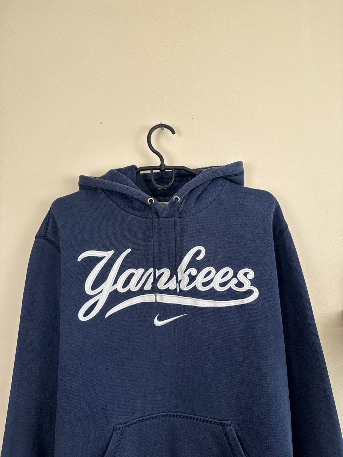 New York Yankees Vintage New York Yankees Hoodie Mens XL MLB Center Nike Size US XL / EU 56 / 4 - 8 Thumbnail