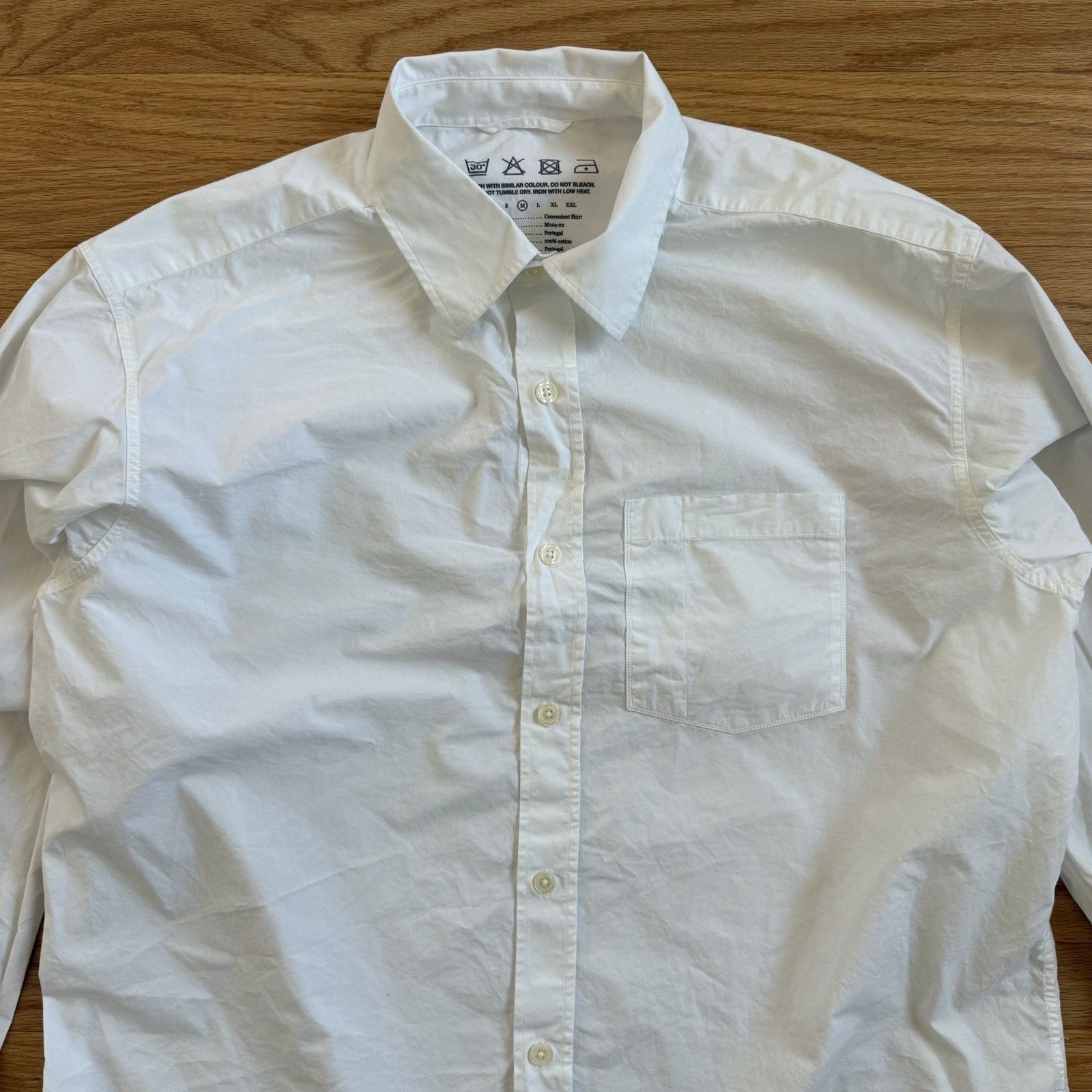 Mfpen Mfpen Convenient Shirt in White M124-22 Size US M / EU 48-50 / 2 - 7 Thumbnail