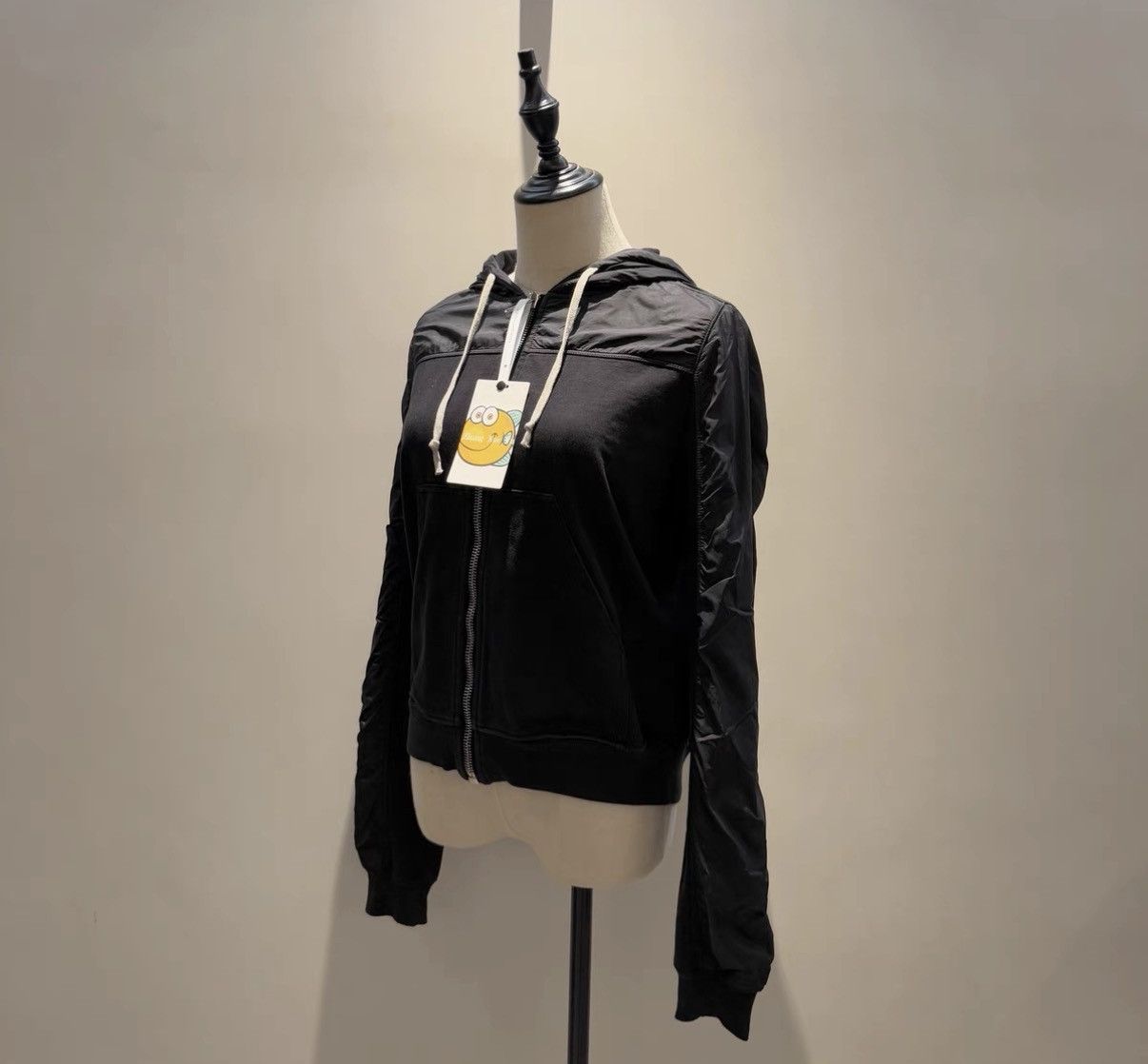 Rick Owens Rick Owens Mainline 20SS Hooded Zip-Up Drawstring Sweatshirt Size US M / EU 48-50 / 2 - 1 Thumbnail