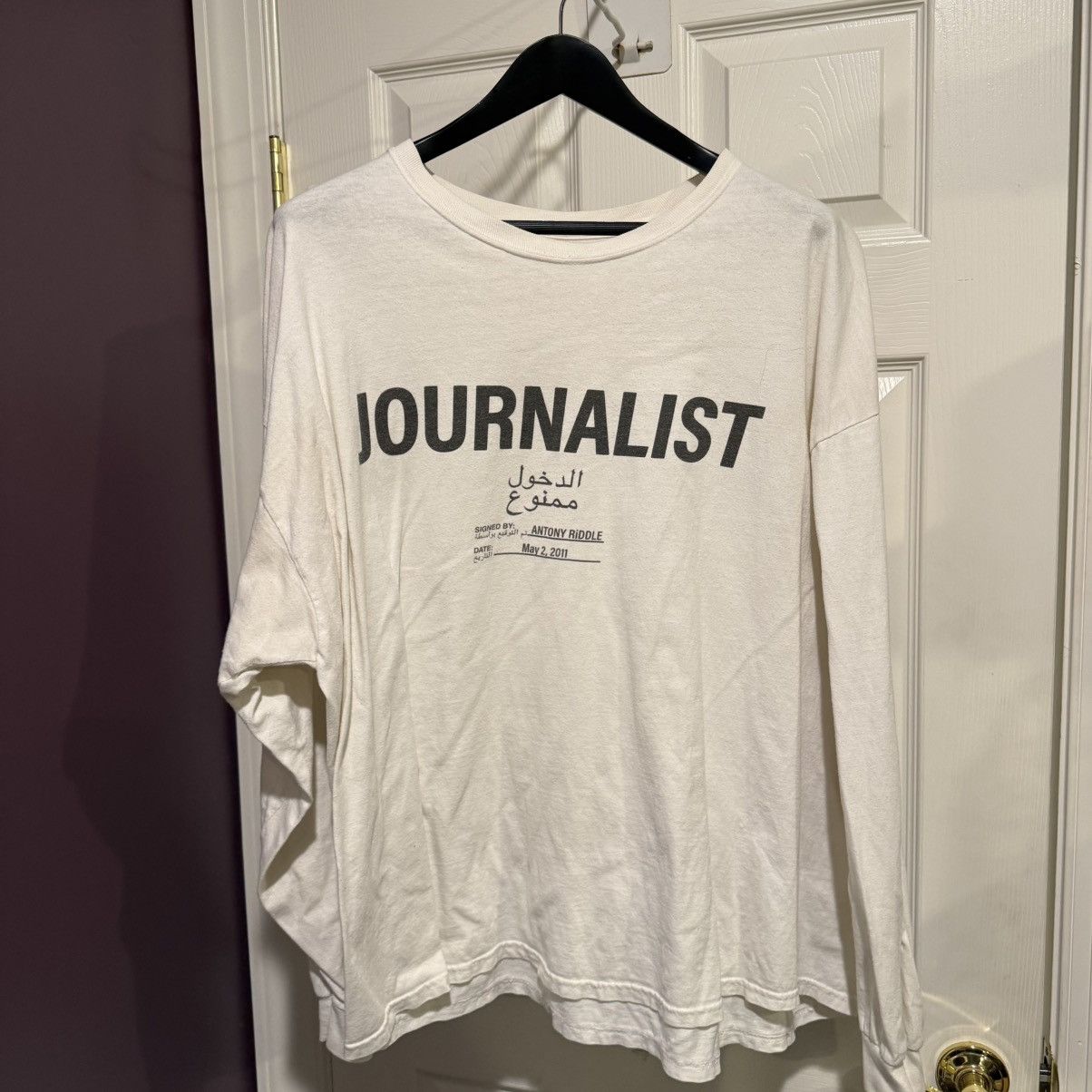 Antony Riddle Antony Riddle Journalist Long Sleeve SAMPLE (2018) Size US XL / EU 56 / 4 - 1 Thumbnail