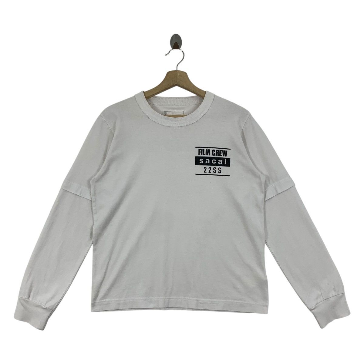 Japanese Brand × Sacai SACAI Film Crew double exposure printed long sleeve tee Size US M / EU 48-50 / 2 - 1 Thumbnail