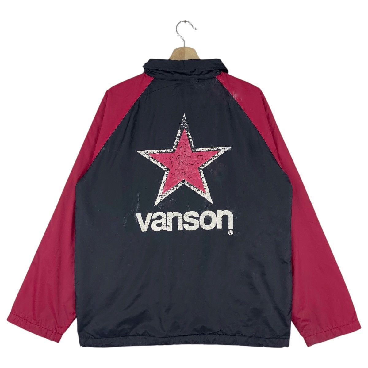 Vanson Leathers × Vintage 90’s Vanson Leather Coach Jacket Size US M / EU 48-50 / 2 - 1 Thumbnail