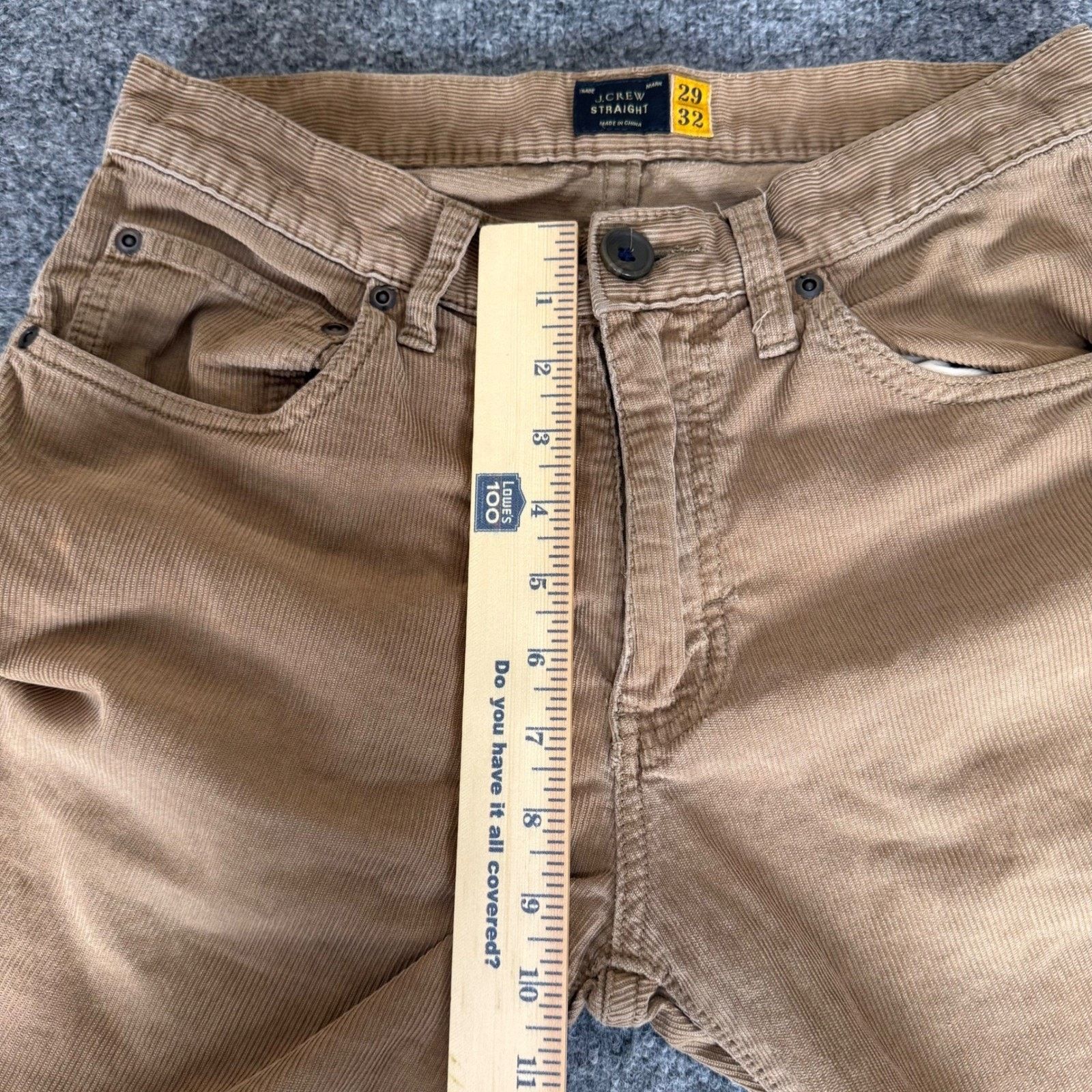 Other J Crew Corduroy Pants Mens 29x32 (30x32) Tan Office Everyday Size US 29 - 7 Thumbnail