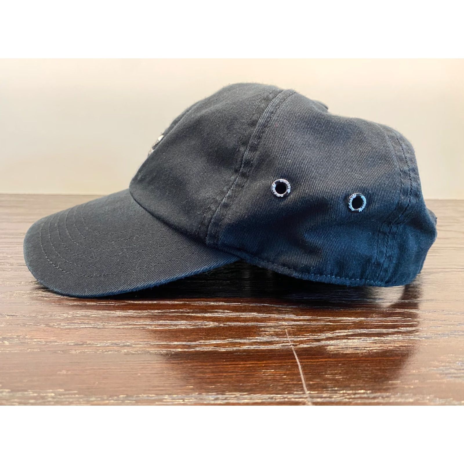 Adidas ADIDAS Hat Women One Size Black Twill Strapback Embroidered Trefoil Logo Golf Size ONE SIZE - 4 Thumbnail