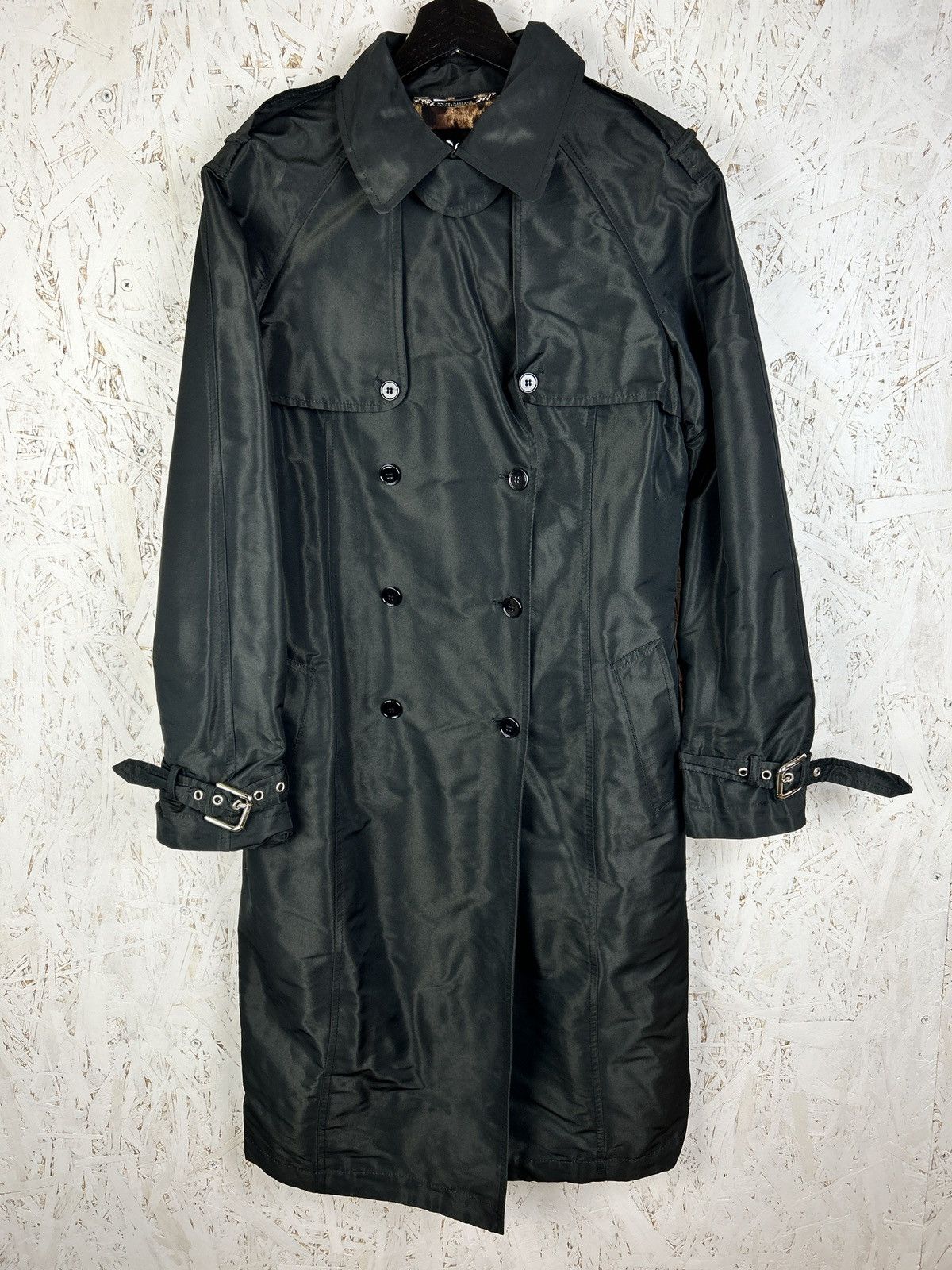 Dolce & Gabbana Dolce & Gabbana Polyester Nylon Trench Coat Size 38 Size XS / US 0-2 / IT 36-38 - 1 Thumbnail