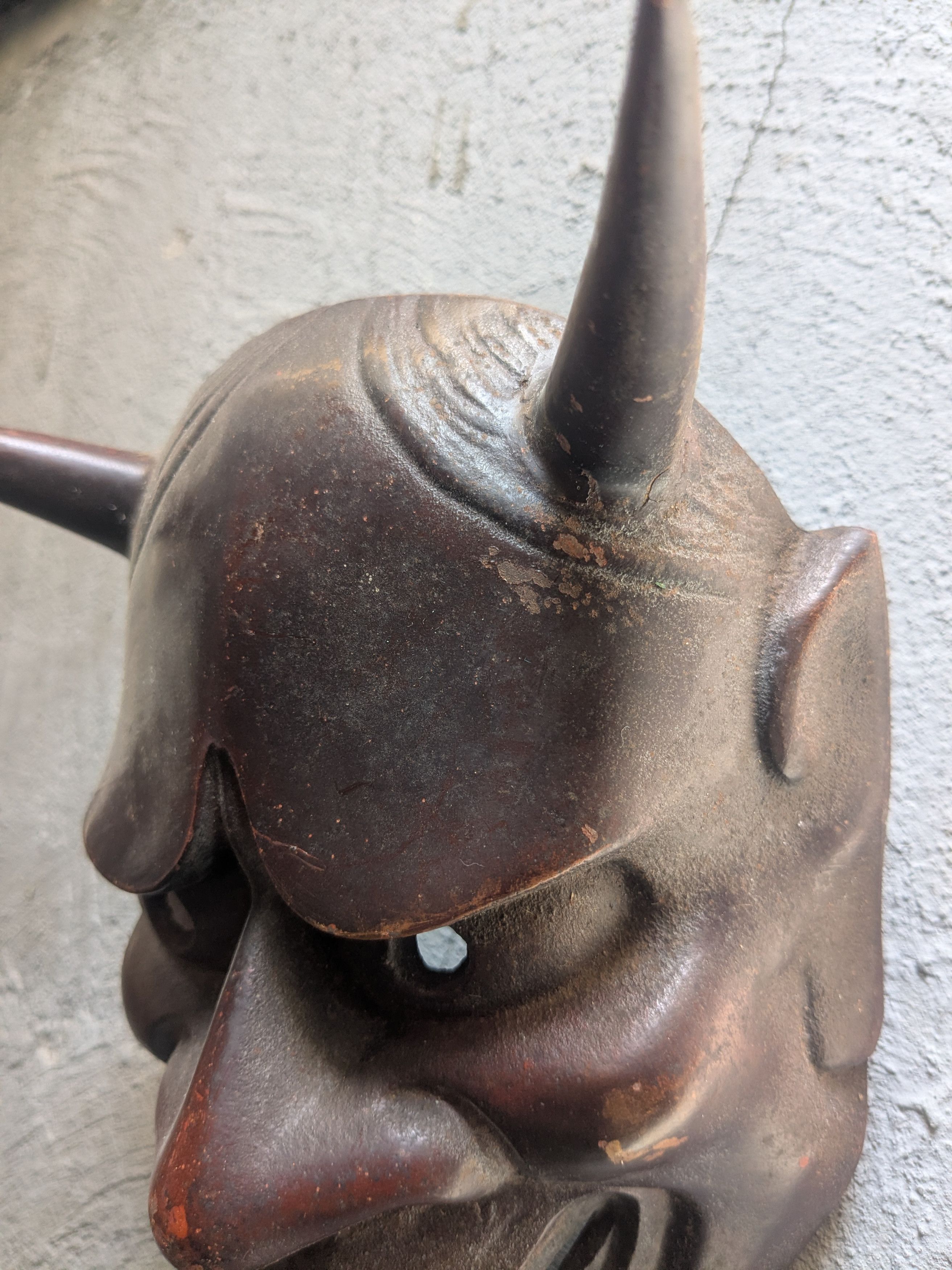 Vintage oni mask steel iron made in Japan vintage Size ONE SIZE - 5 Thumbnail