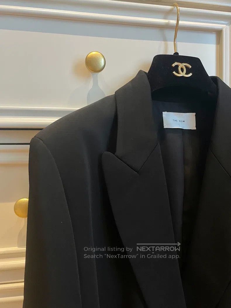 The Row The Row size 2 Classic Black Double-Breasted Suit Size S / US 4 / IT 40 - 5 Thumbnail