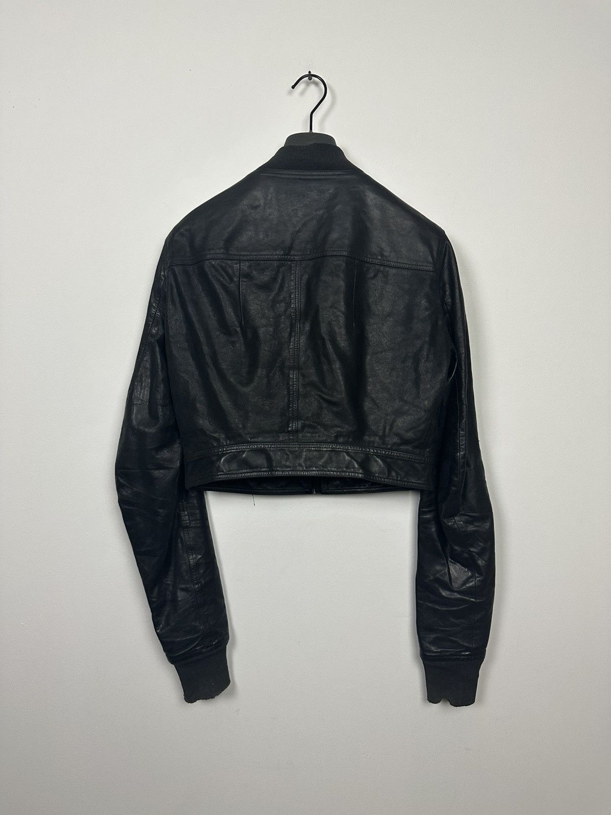 Rick Owens SS18 ‘DIRT’ Heavy Calf Chevron Jacket Size US M / EU 48-50 / 2 - 5 Thumbnail