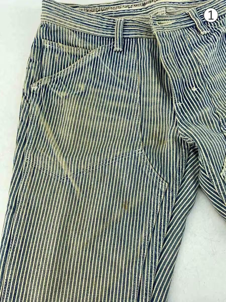 Number (N)ine SS08 "Birds" Double Knee Work Pants Size US 30 / EU 46 - 3 Thumbnail