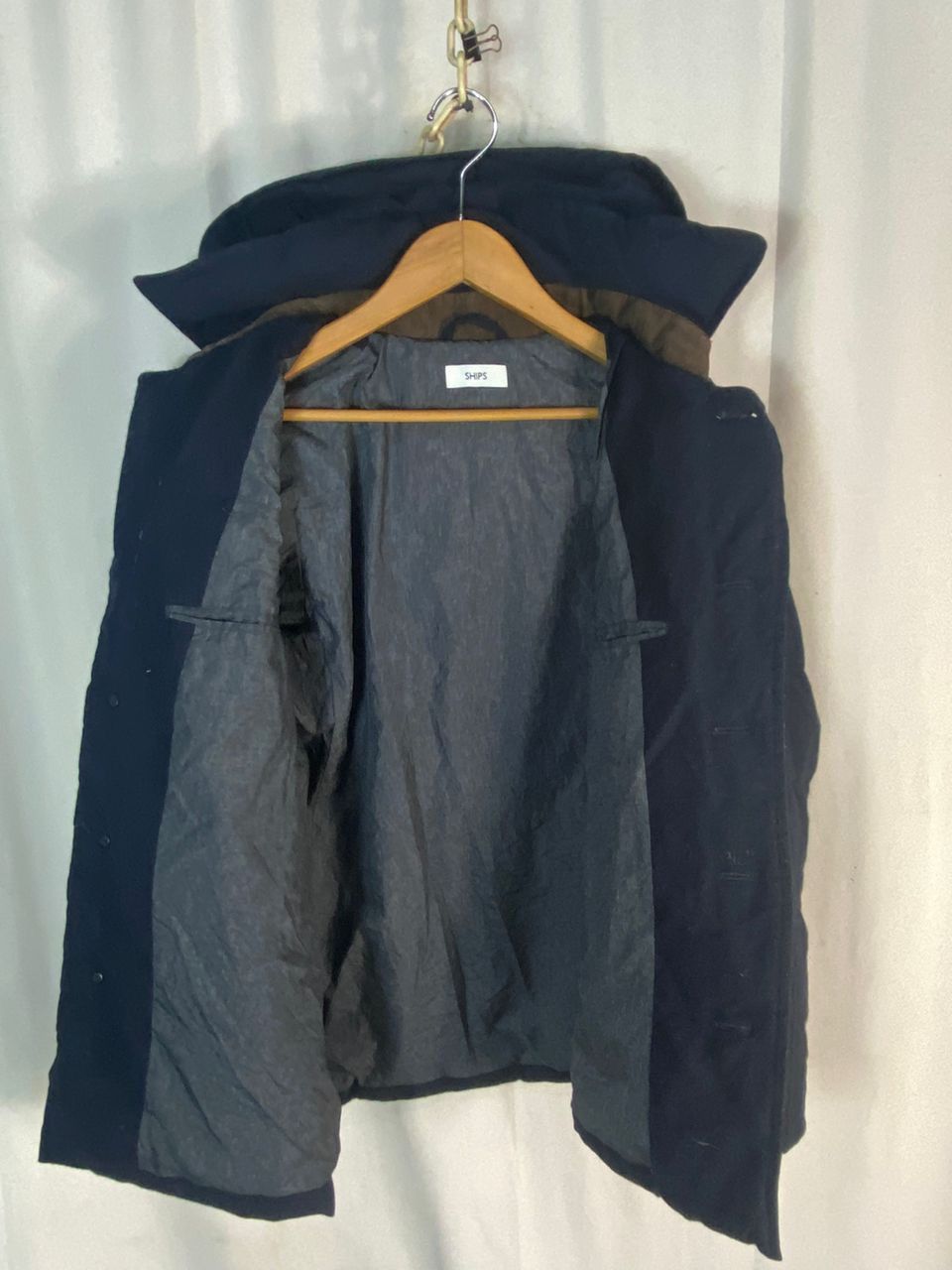 SHIPS Unisex🔥Ships down puffer hoodie jacket Size US S / EU 44-46 / 1 - 5 Thumbnail