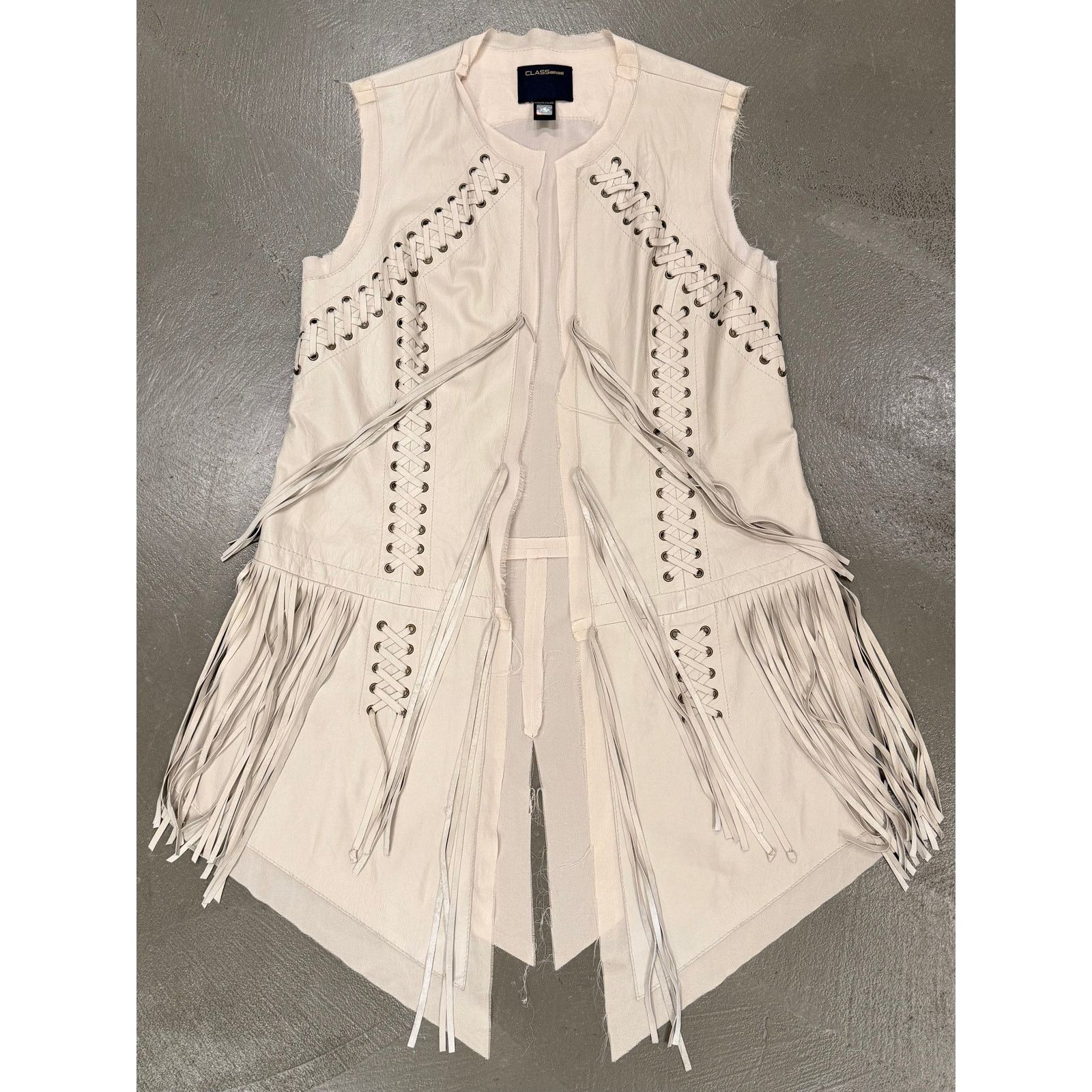 Roberto Cavalli 2000s Roberto Cavalli bondage harness leather vest Size US XS / EU 42 / 0 - 1 Thumbnail
