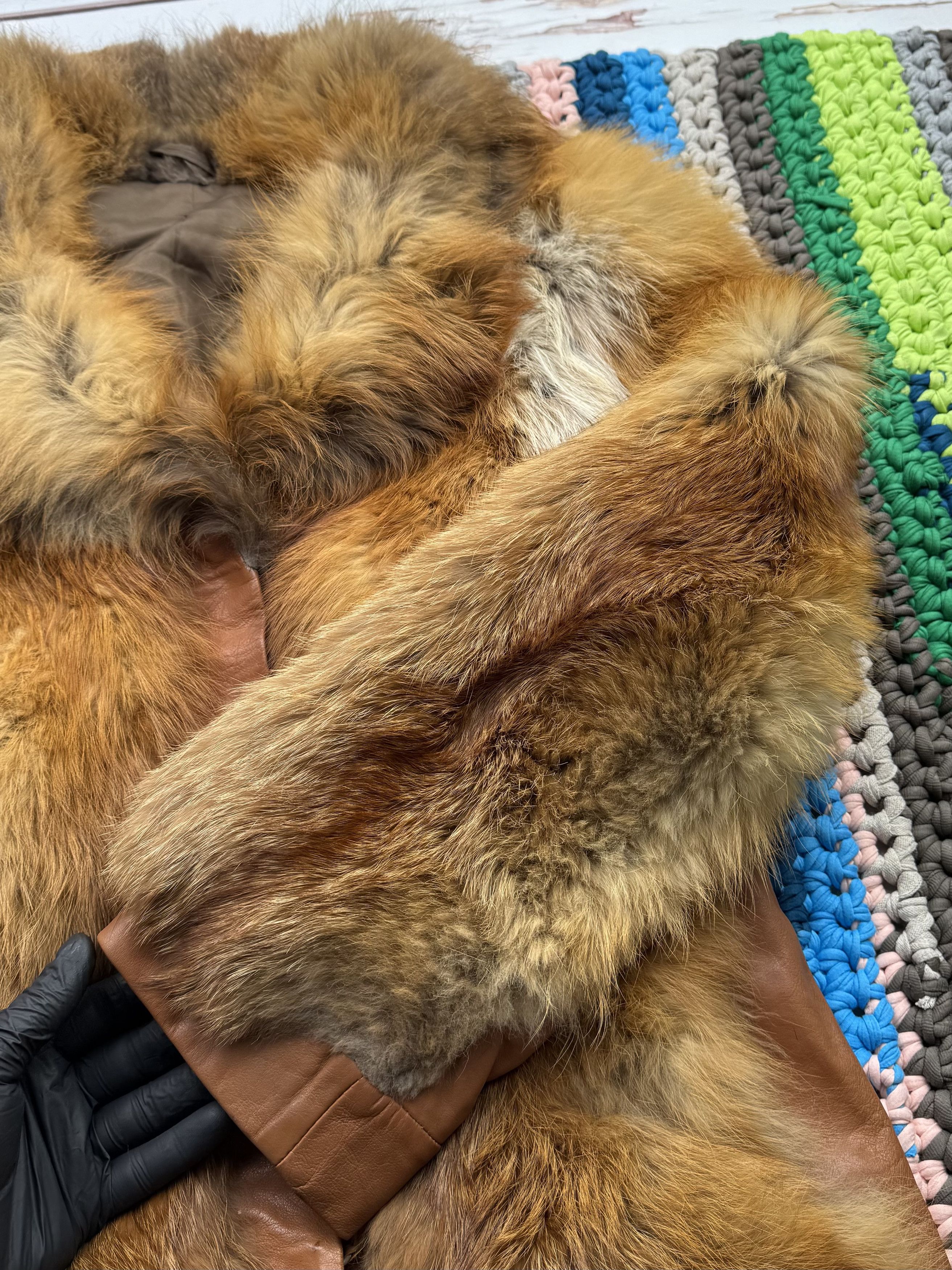 Vintage Vintage Real Fur Jacket (D15) Size M / US 6-8 / IT 42-44 - 5 Thumbnail