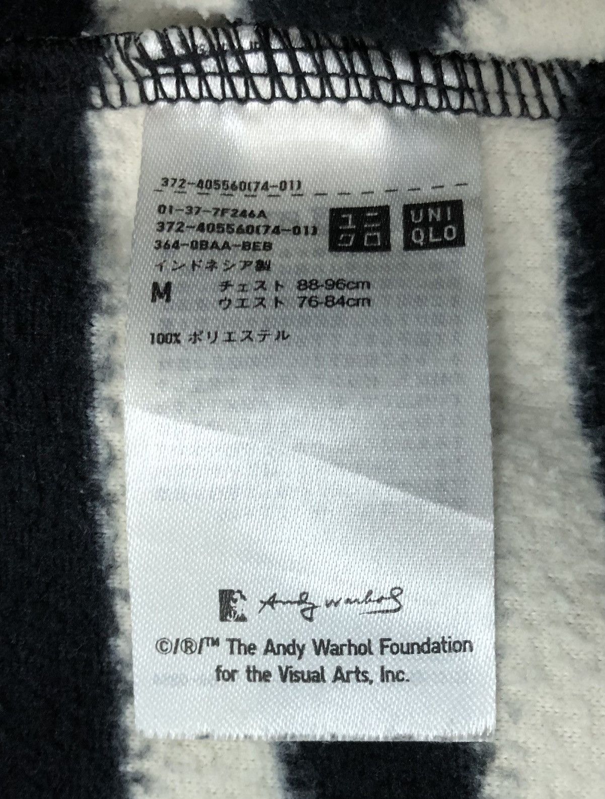 Andy Warhol × Uniqlo Vintage Uniqlo The Andy Warhol Sweatshirt Size US M / EU 48-50 / 2 - 7 Thumbnail